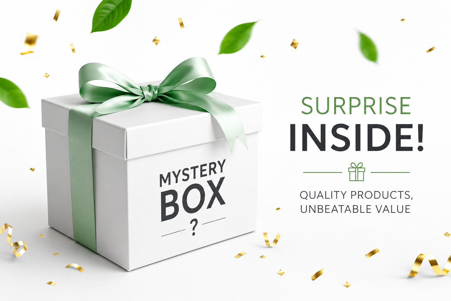 Mystery Beauty Box | 5-6 Items | Skincare, Nail & Beauty | Random Selection