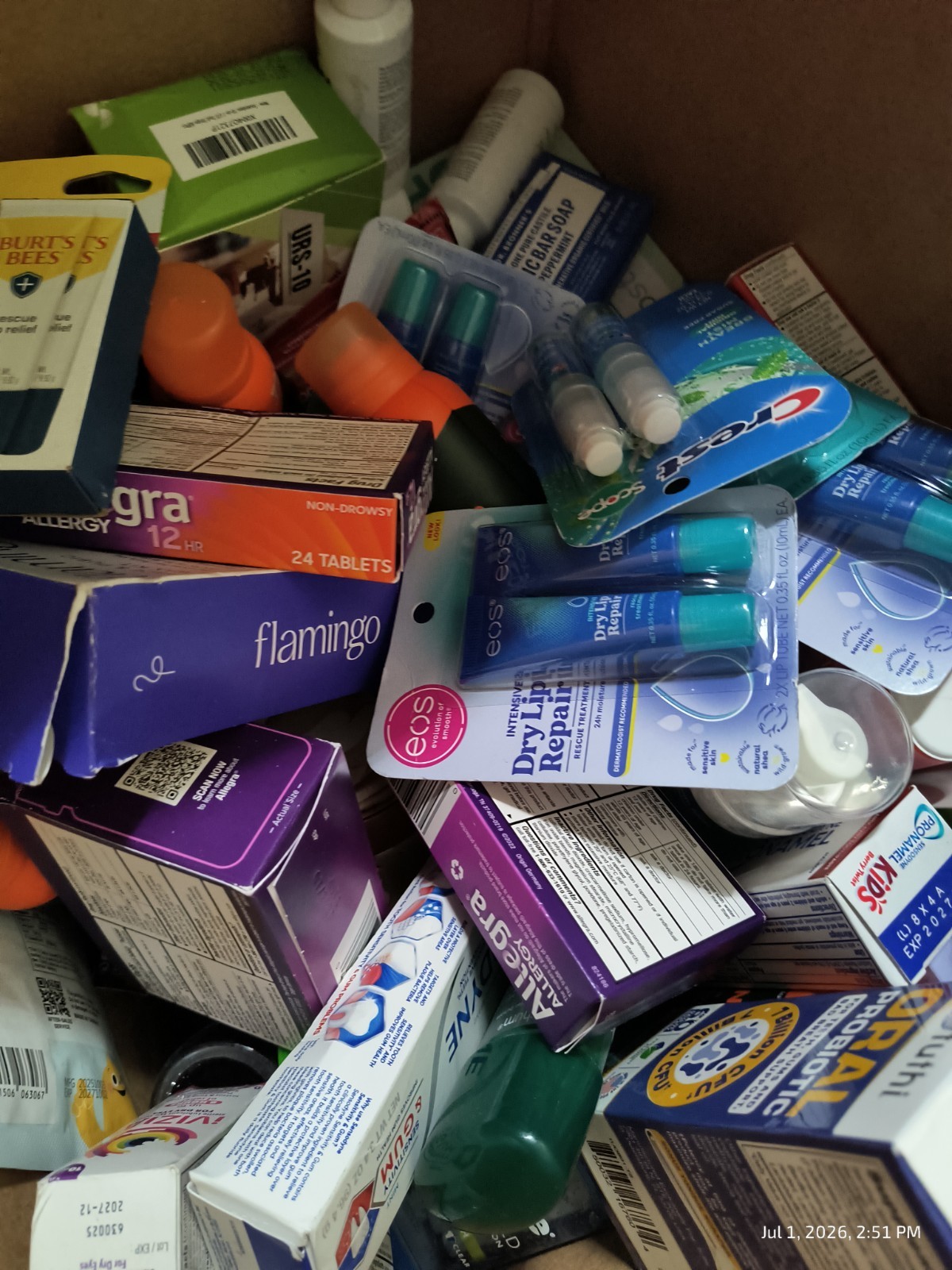 Healthcare Lot Makeup Skincare Allergy Sunscreen Variety 75 Piece MIX In Date
