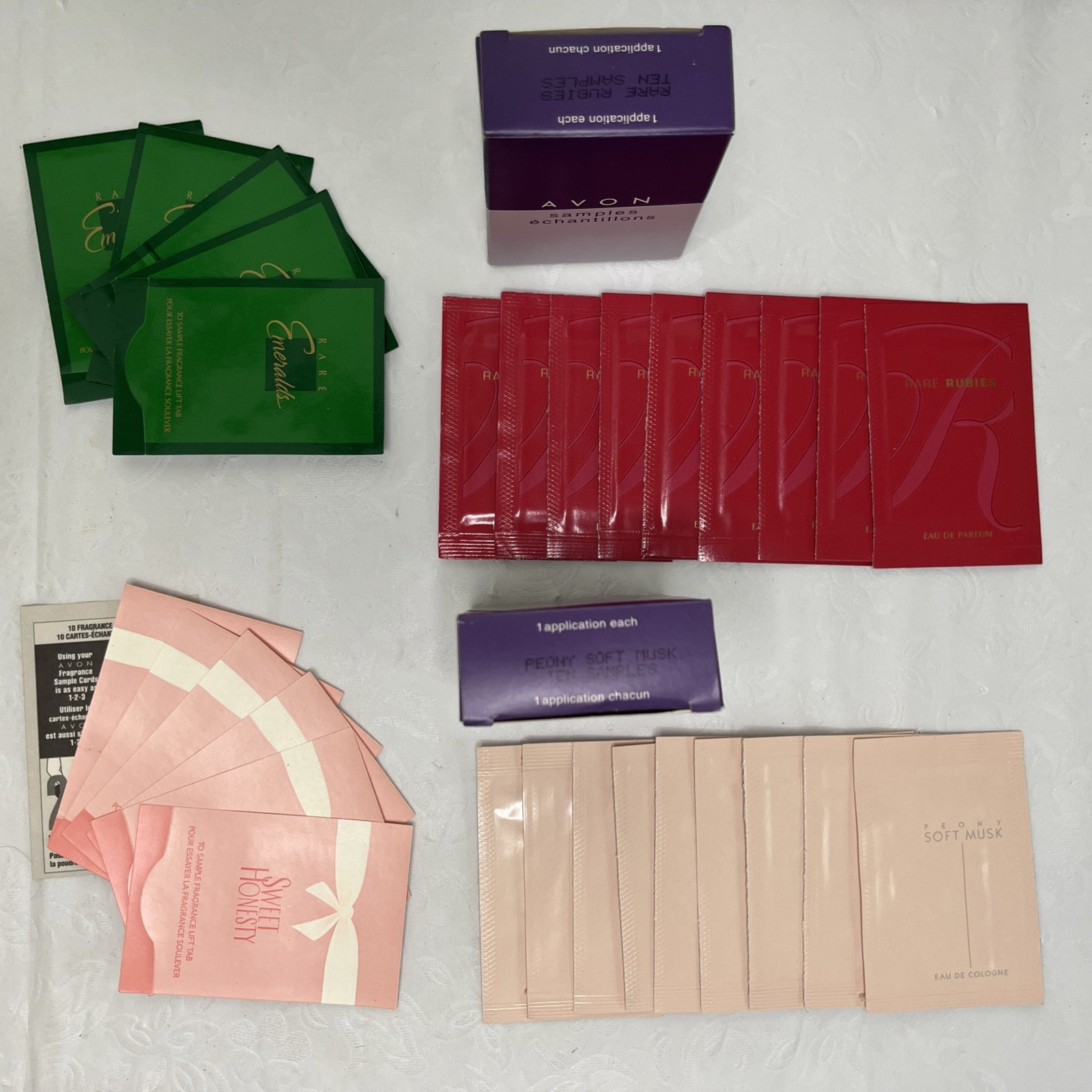 Large Avon Mixed Lot – Skin Care Product & Perfume Samples – See Desc
