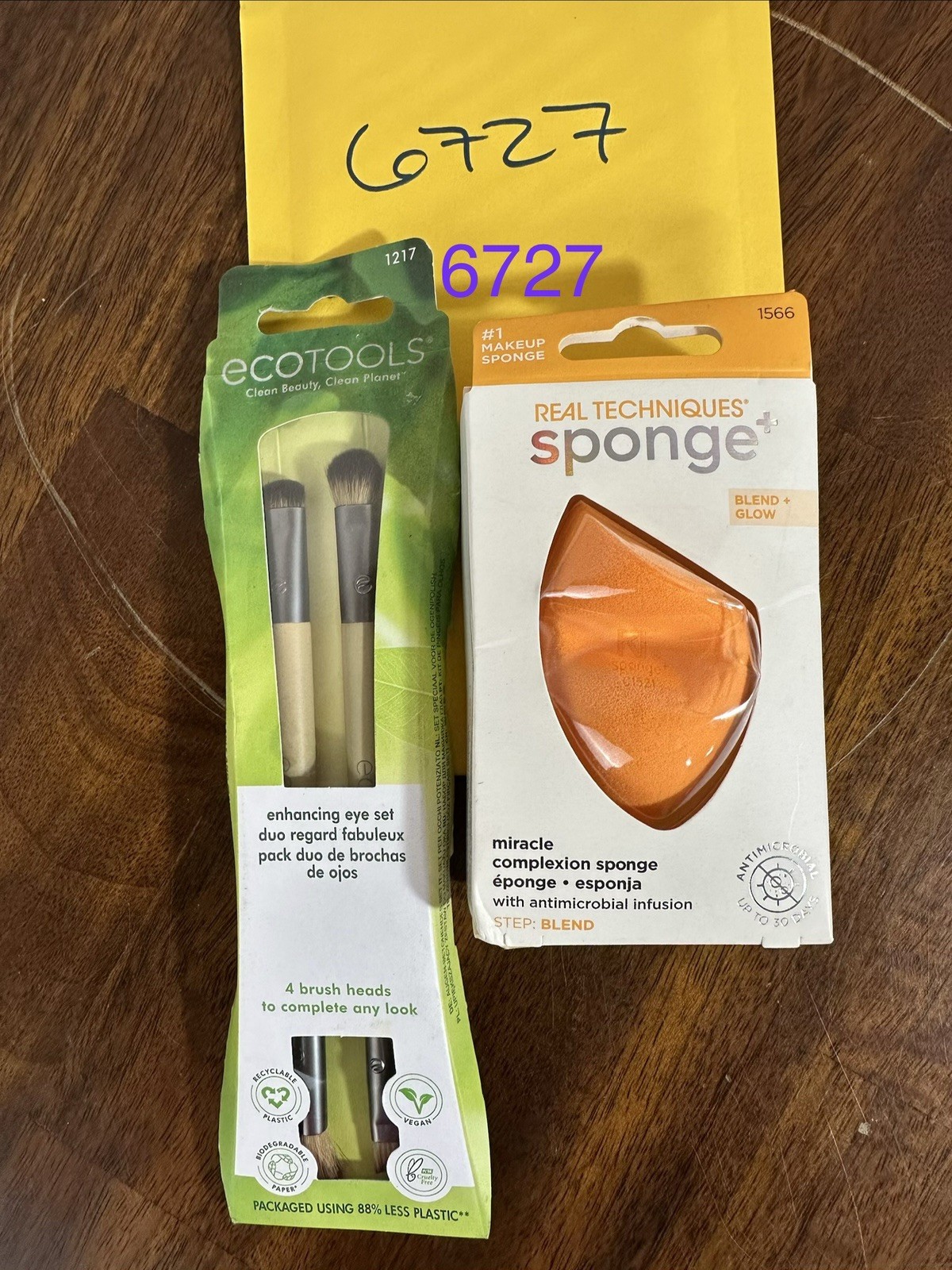NEW Makeup Bundle Almay Black OPL Revolution EcoTools Real Techniques 8Pc
