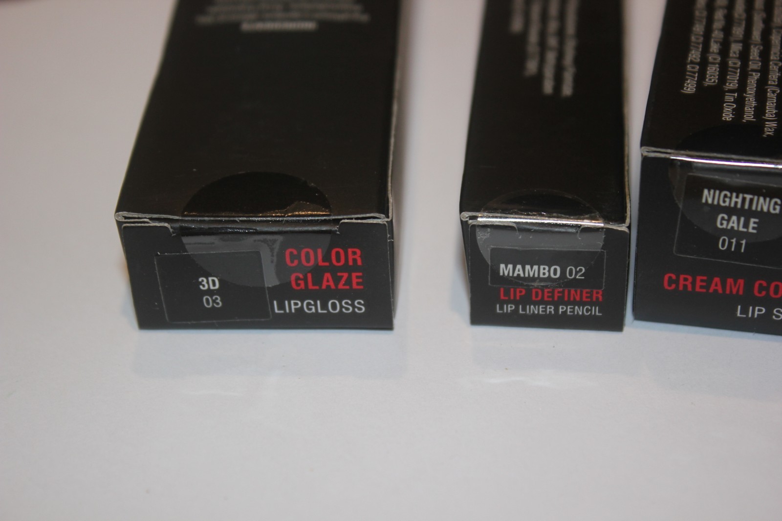 Lot Of 5 Lisi Cosmetics Makeup Lip Stick, Lip Liner, Lip Gloss NEW SEALED