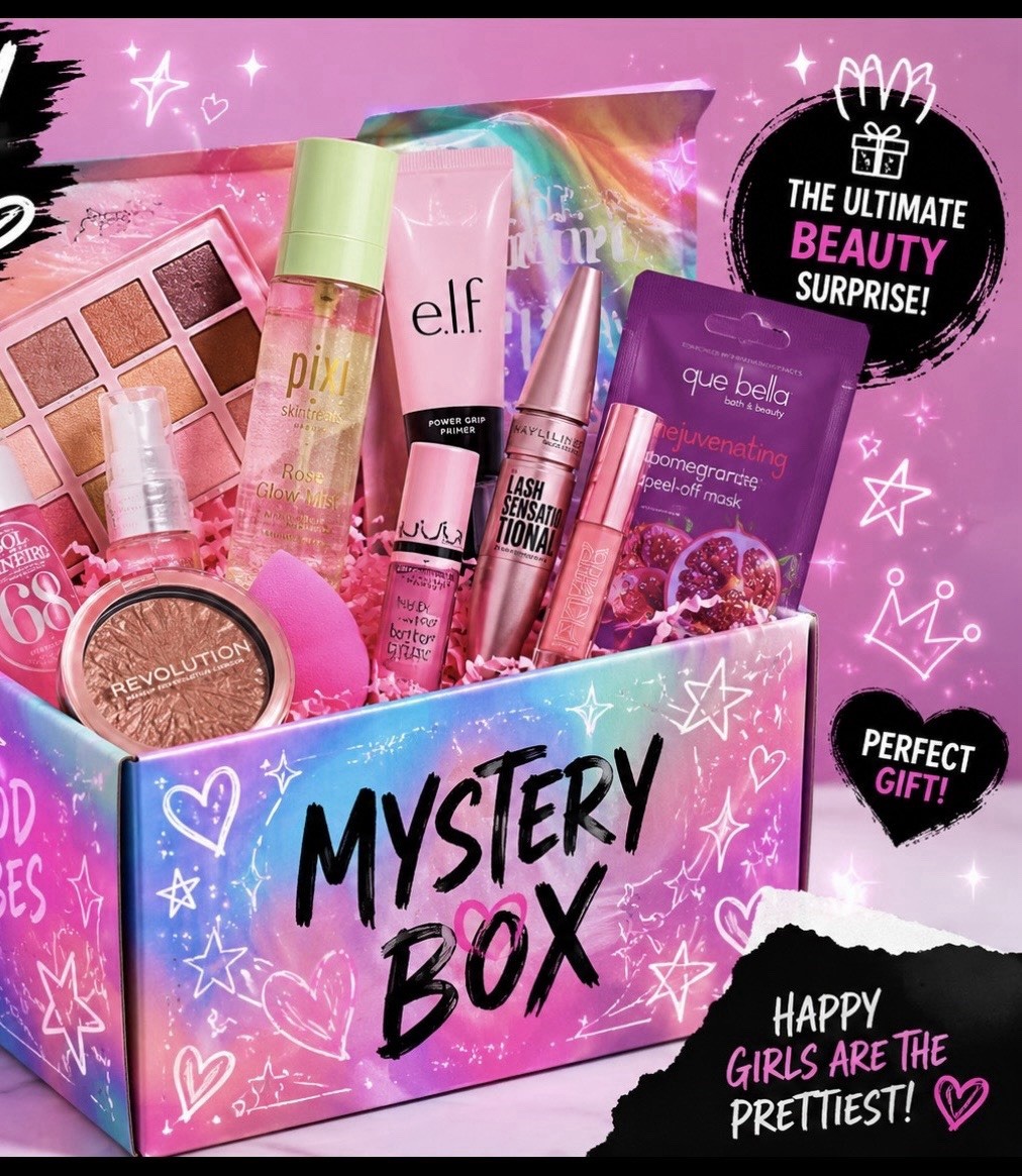 7 Items! Mixed Beauty Box Surprise FUN ! Mystery + One 1 EXTRA! Free Shipping!