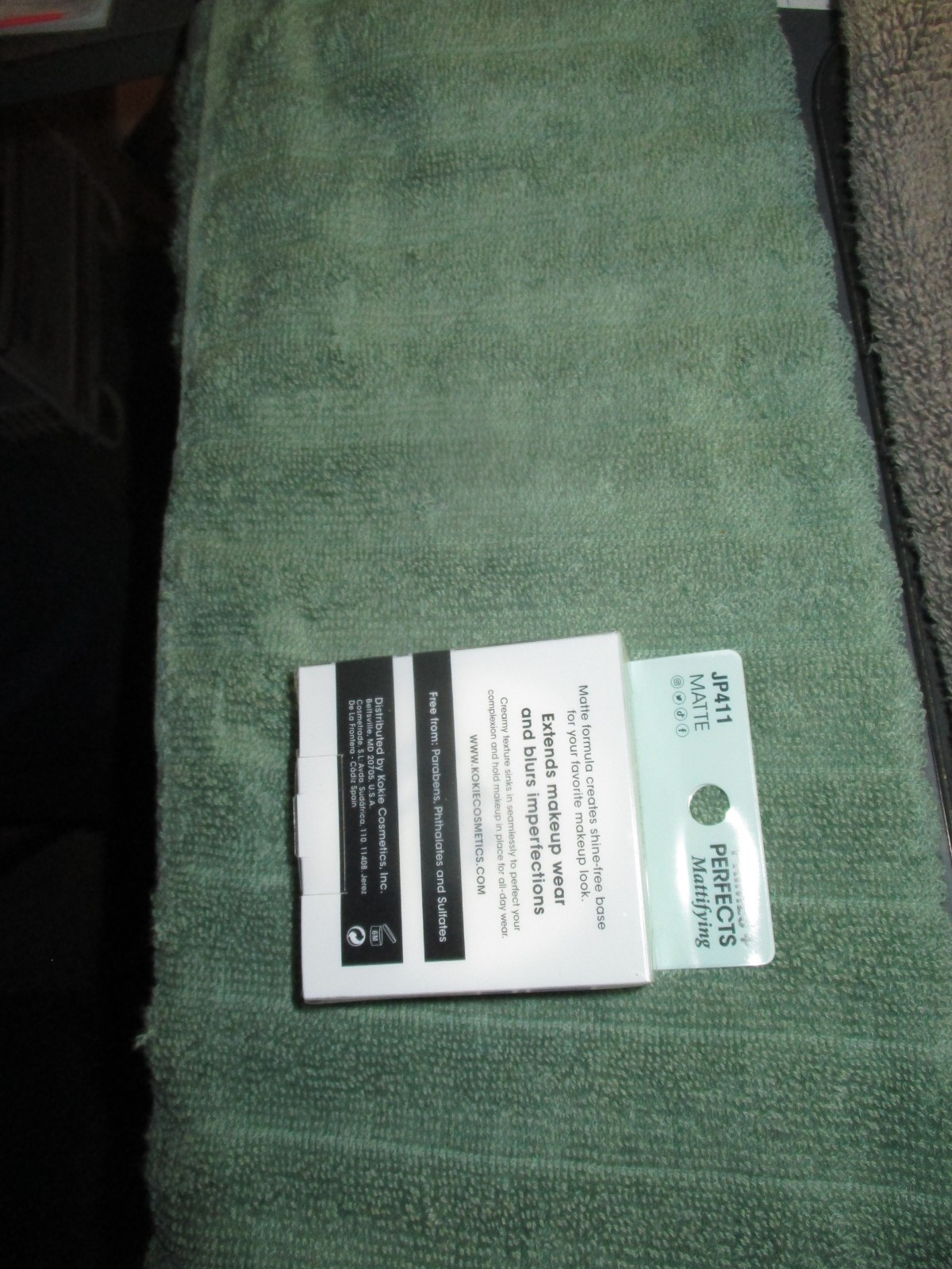 1- new Kokie ORIGINAL PERFECTING PORELESS PRIMER jp411