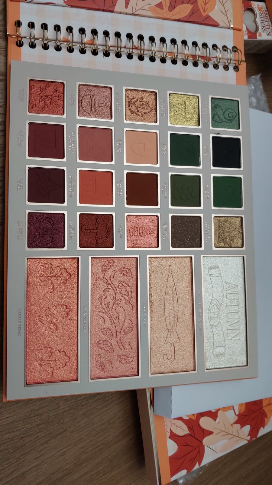 Falling For P Louise RARE New In Box With My Forever Fall Palette 8 Items Total!