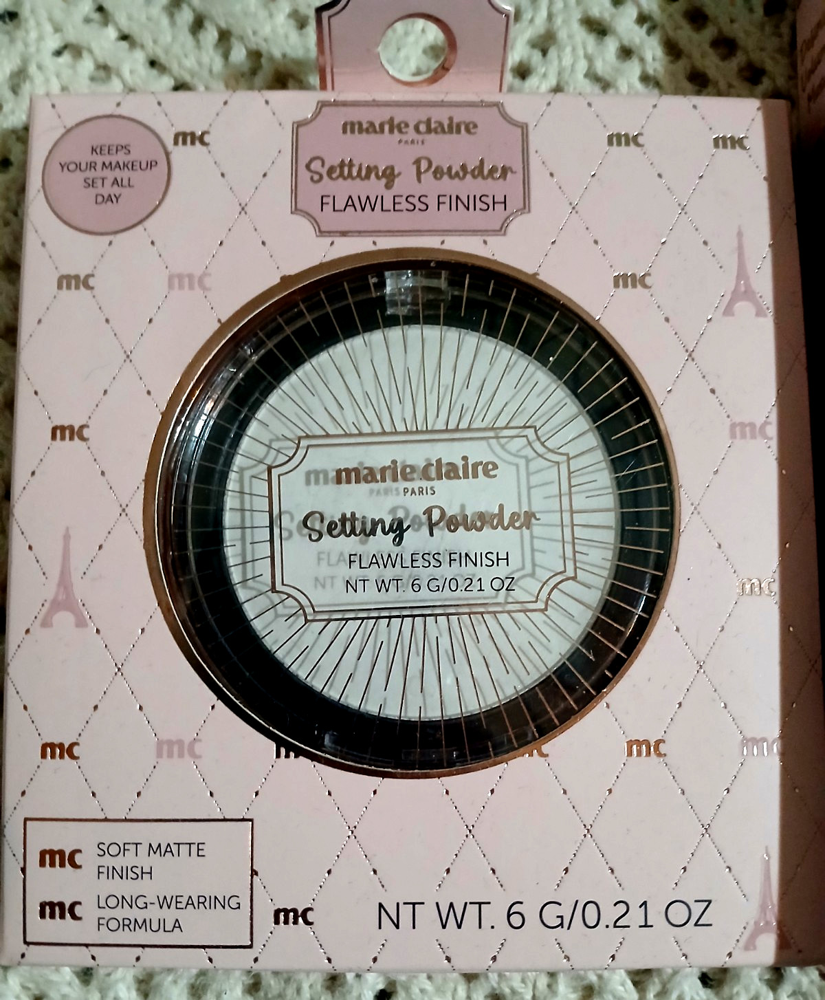 Marie Claire Lot Setting Power & Marie Claire Mascara Jet Black New in Package