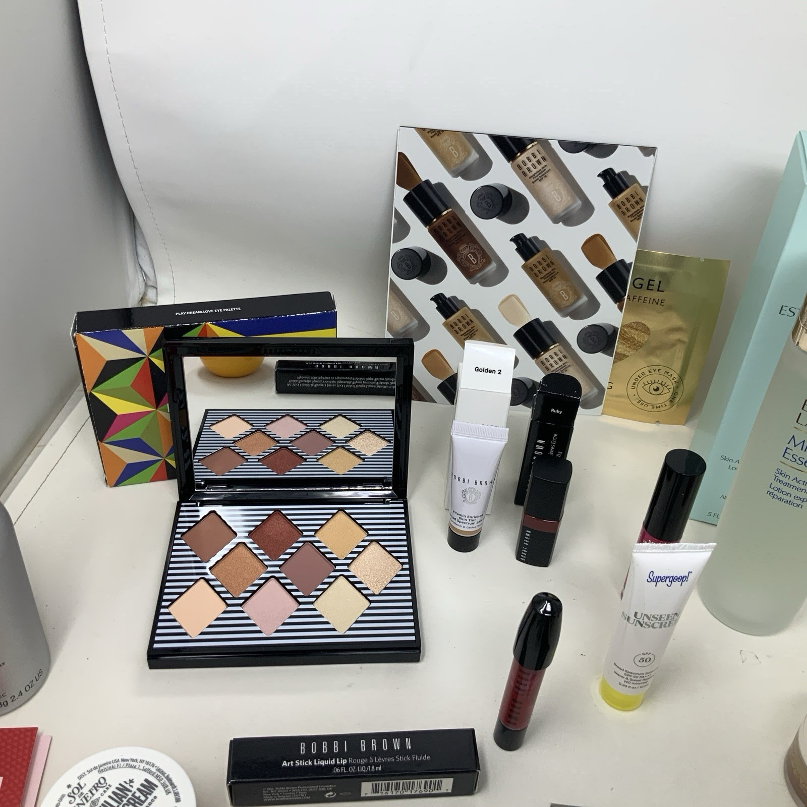 Huge Lot Of 48 Pieces M.A.C & Bobbi Brown Full, Travel & Sample Size