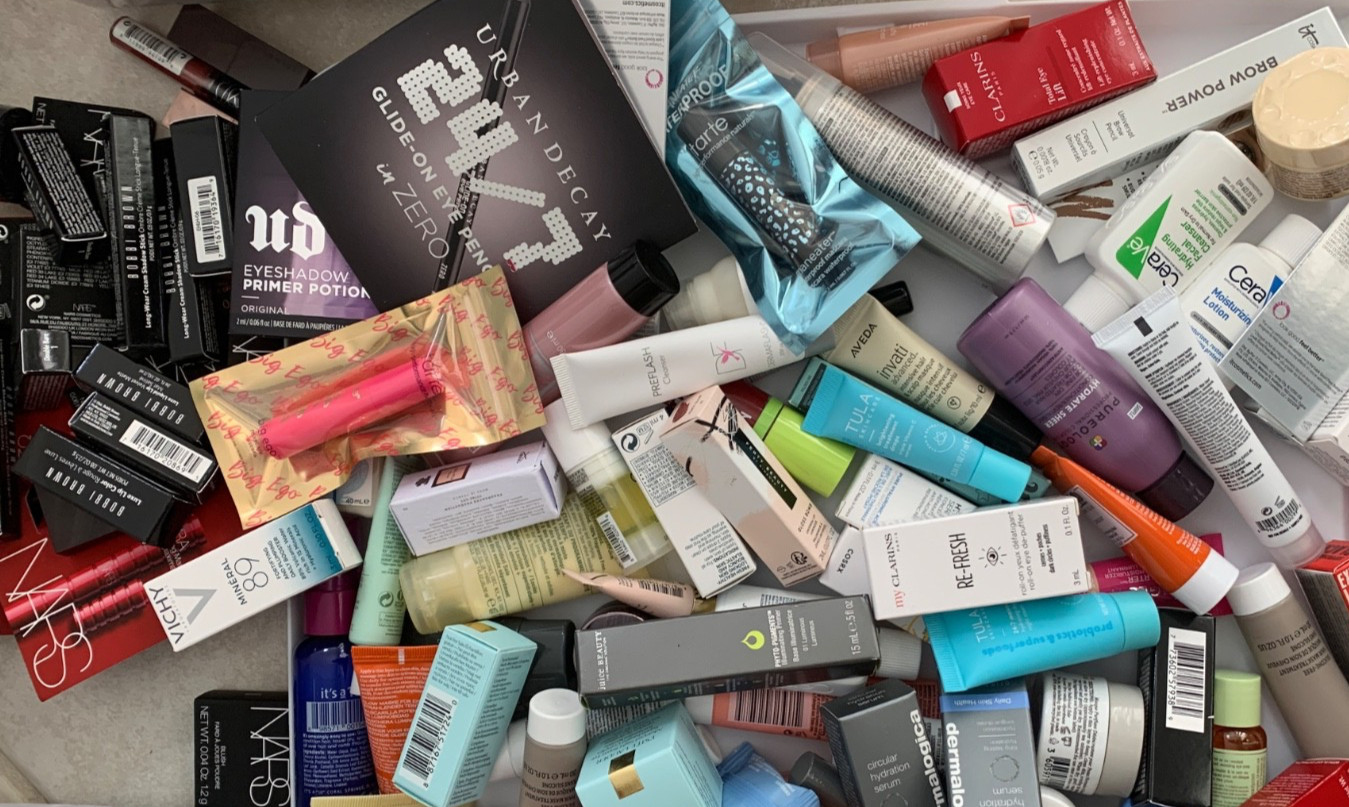 NEW! High End Mixed Lot Deluxe Travel Size Cosmetic Skincare Makeup Hair Samples
