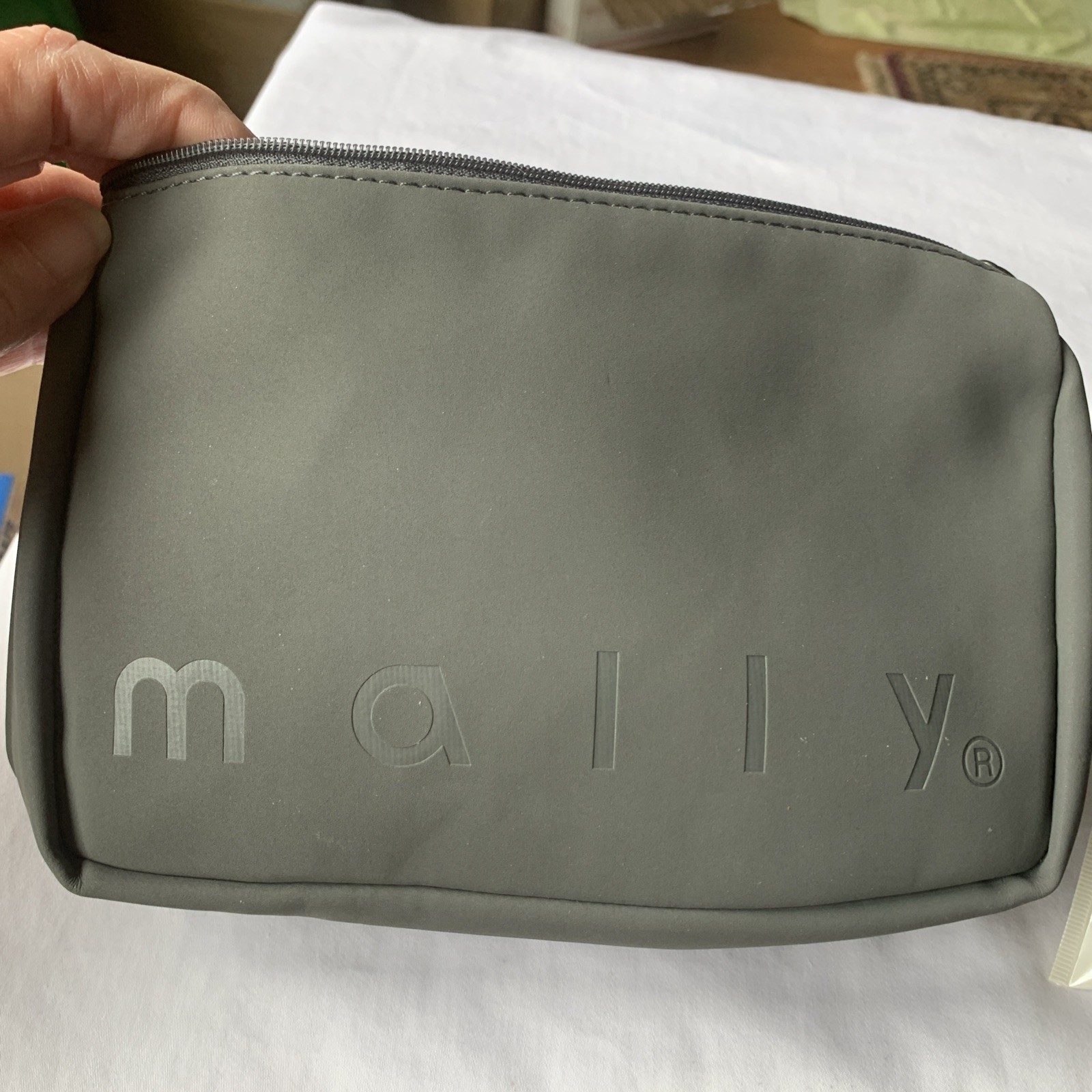Mally Makeup Bundle! Poreless-ph Blush-Pdr-Eye Prep Duo-Brush & Makeup Bag-6pc