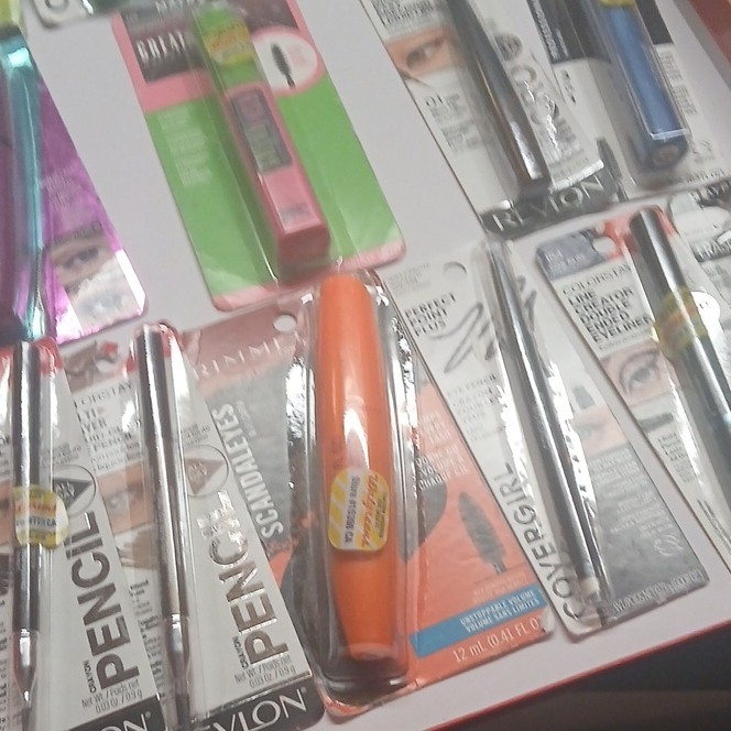 COVERGIRL, Maybelline, L’Oreal, Revlon, Rimmel Eye Makeup, Full Size Lot
