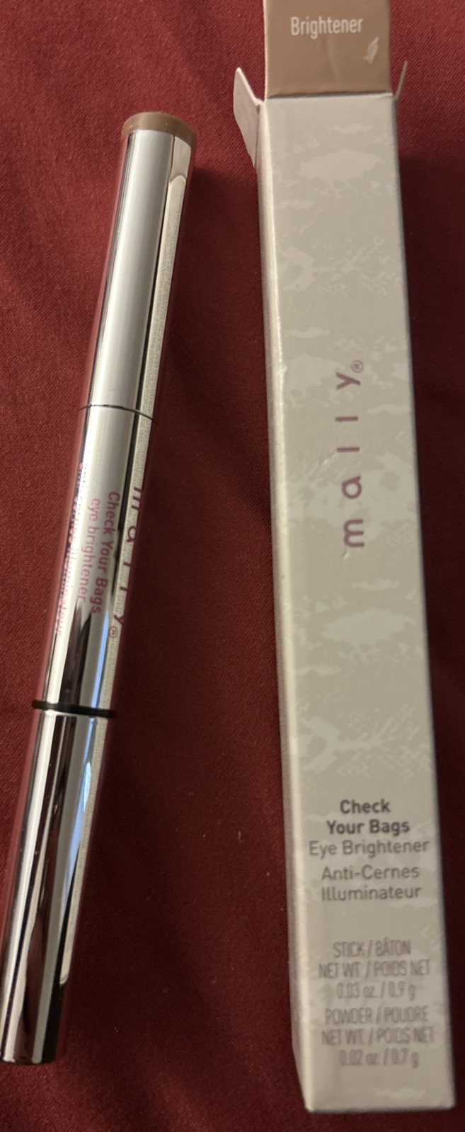 Lot of 4 MALLY Bundle Bronzing Mousse, Eye Brightener, Face Makeup , Lipstick
