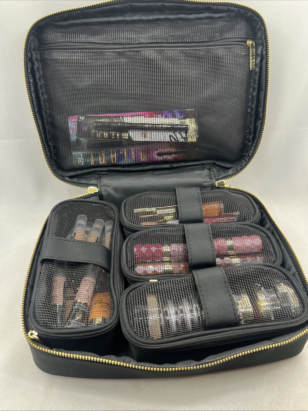 Huge Lot of Milani Cosmetics – 42 Total Pieces Plus Cosmetics Travel Bag $400+