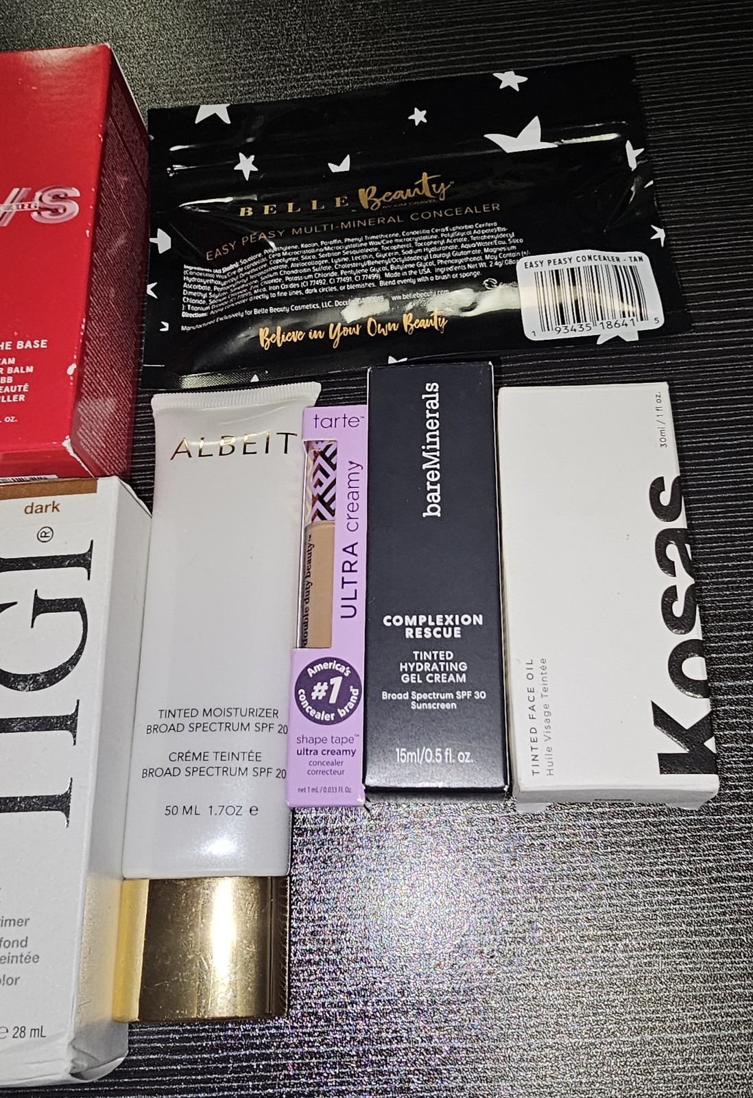 28 Piece Lot / Bundle Tan * Deep * Dark Foundation, Concealer, Contour, BB Cream