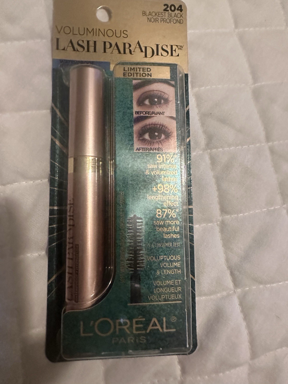 Mixed Lot Makeup Bundle L’ORÉAL Mascara NYX Eyeshadow MAYBELLINE Liner 6 Pc