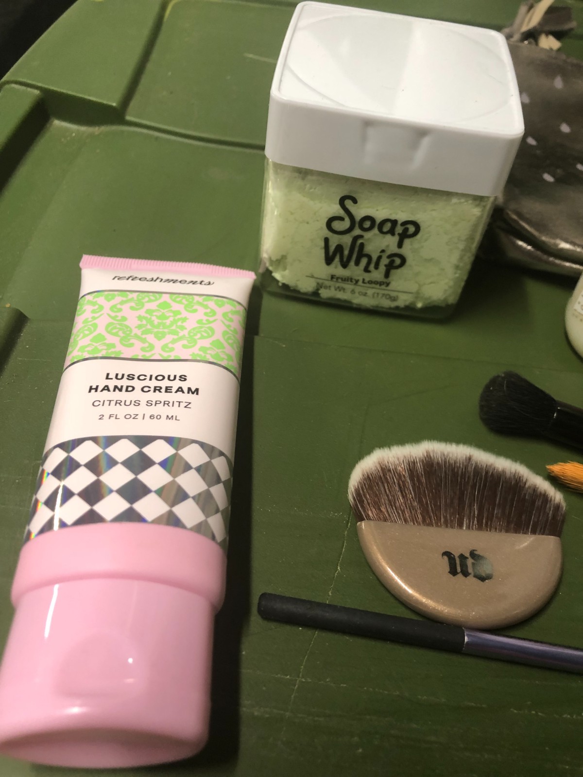 BEAUTY BOX LOT Ulta Beauty Primer Spray, Soap Whiz, Refreshments Hand Cream #AF
