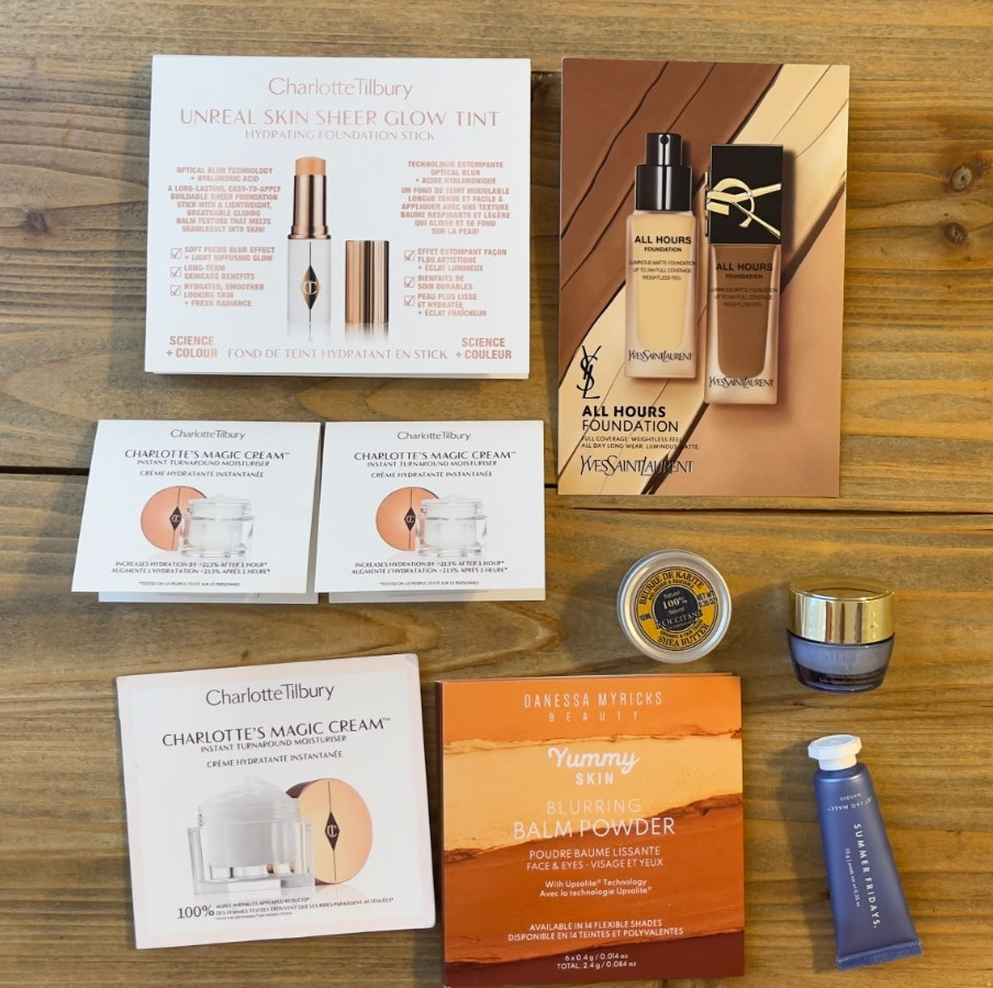 Lot of Luxury Beauty and skin Product, Summer Friday, Charlotte Tilbury, YSL