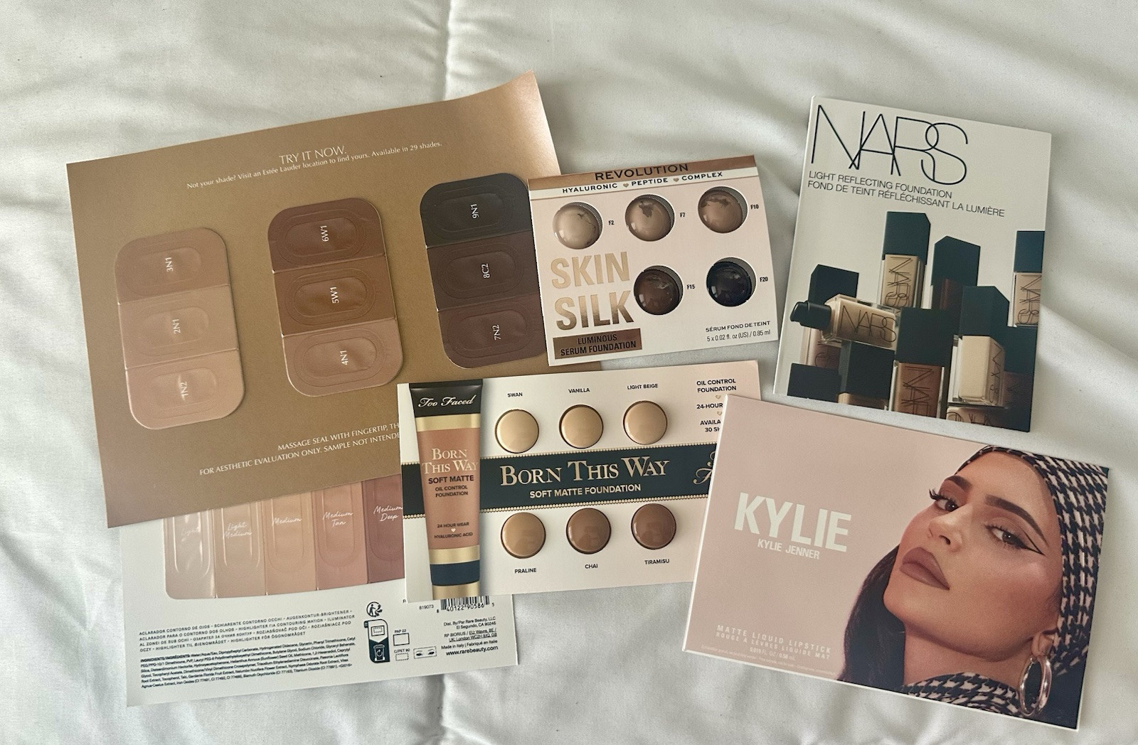 Random Lot of Skin Tints & Lip Tint Rare Beauty, Estée Lauder, NARS, Too Faced…