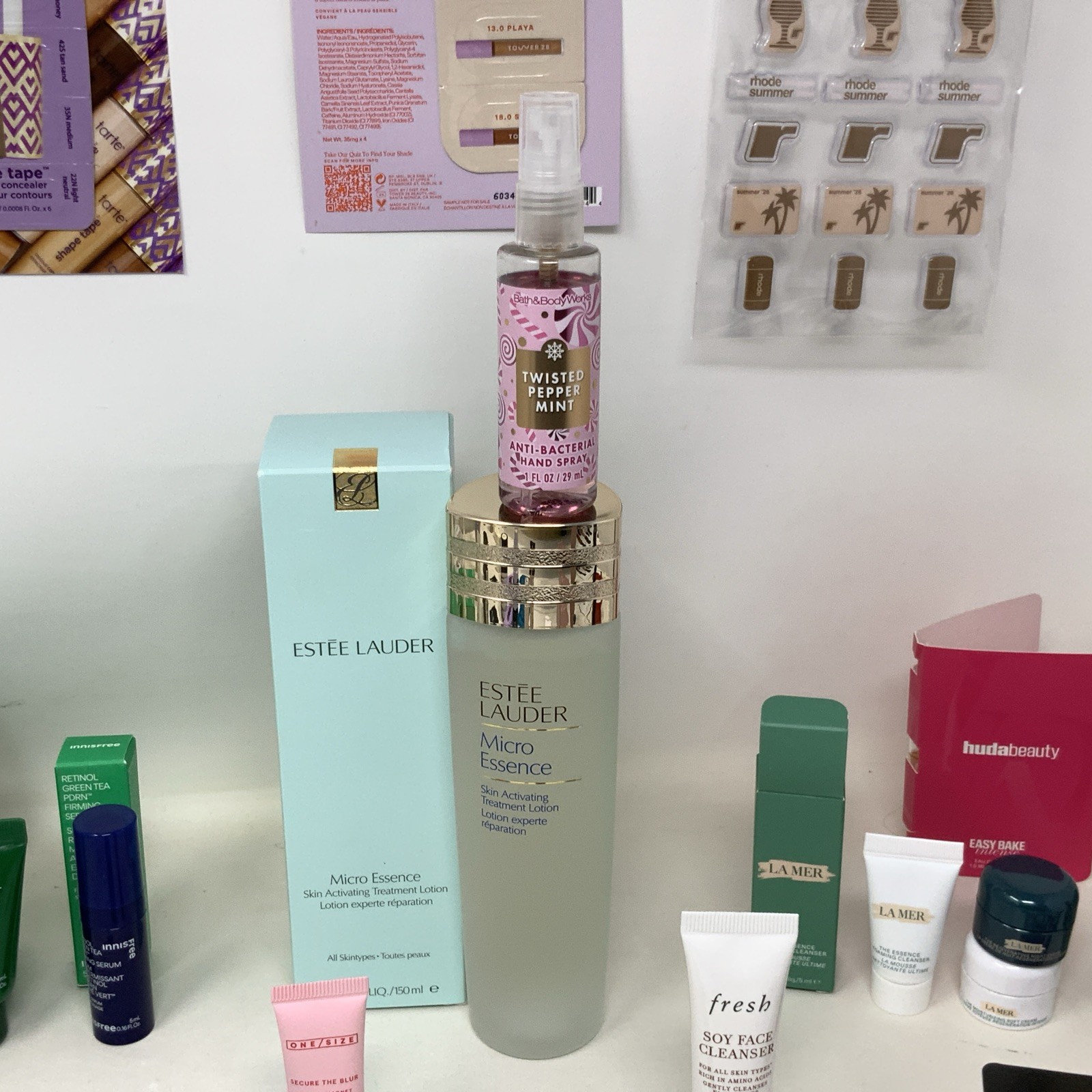 Huge Lot Of 47 Pieces Innisfree & La Mer Of Pieces Full ,travel & Mini Size
