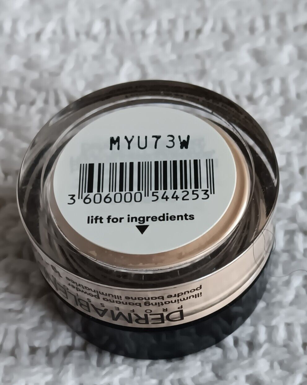 Sophia + Mabelle Realher Highlighter Blush Dermablend Prof Banana Powder Lot