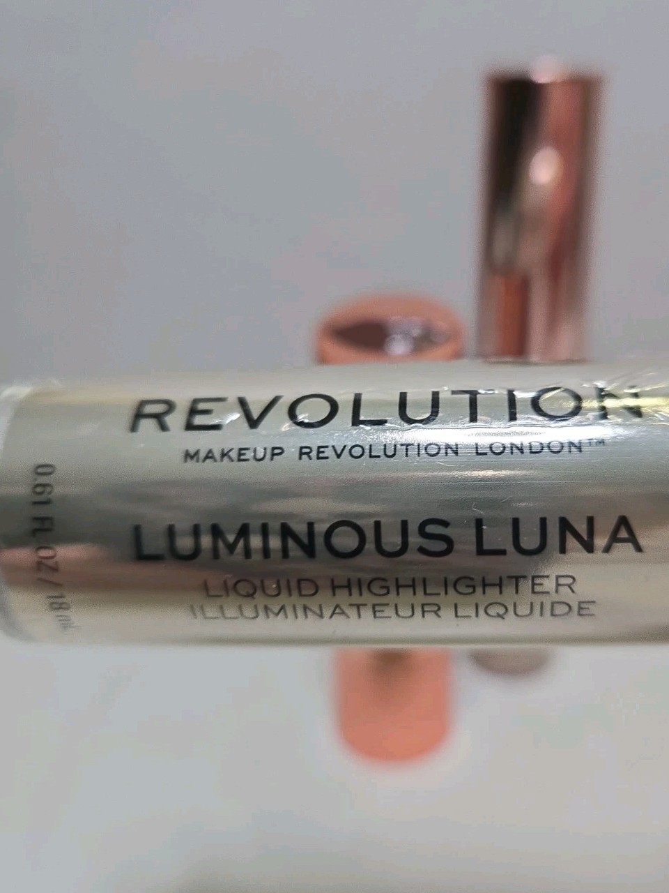 Revolution London 3 pieces. Lip Color~Conceal & Hydrate~Luminous Highlighter