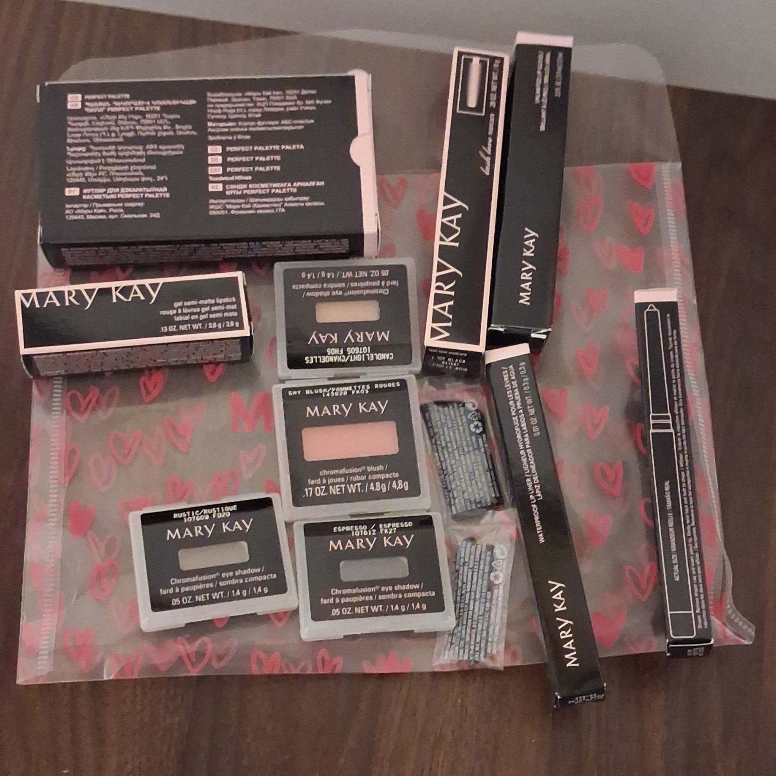 Mary Kay Full Size Mixed Lot Chromafusion Eye Shadow Blush Palette