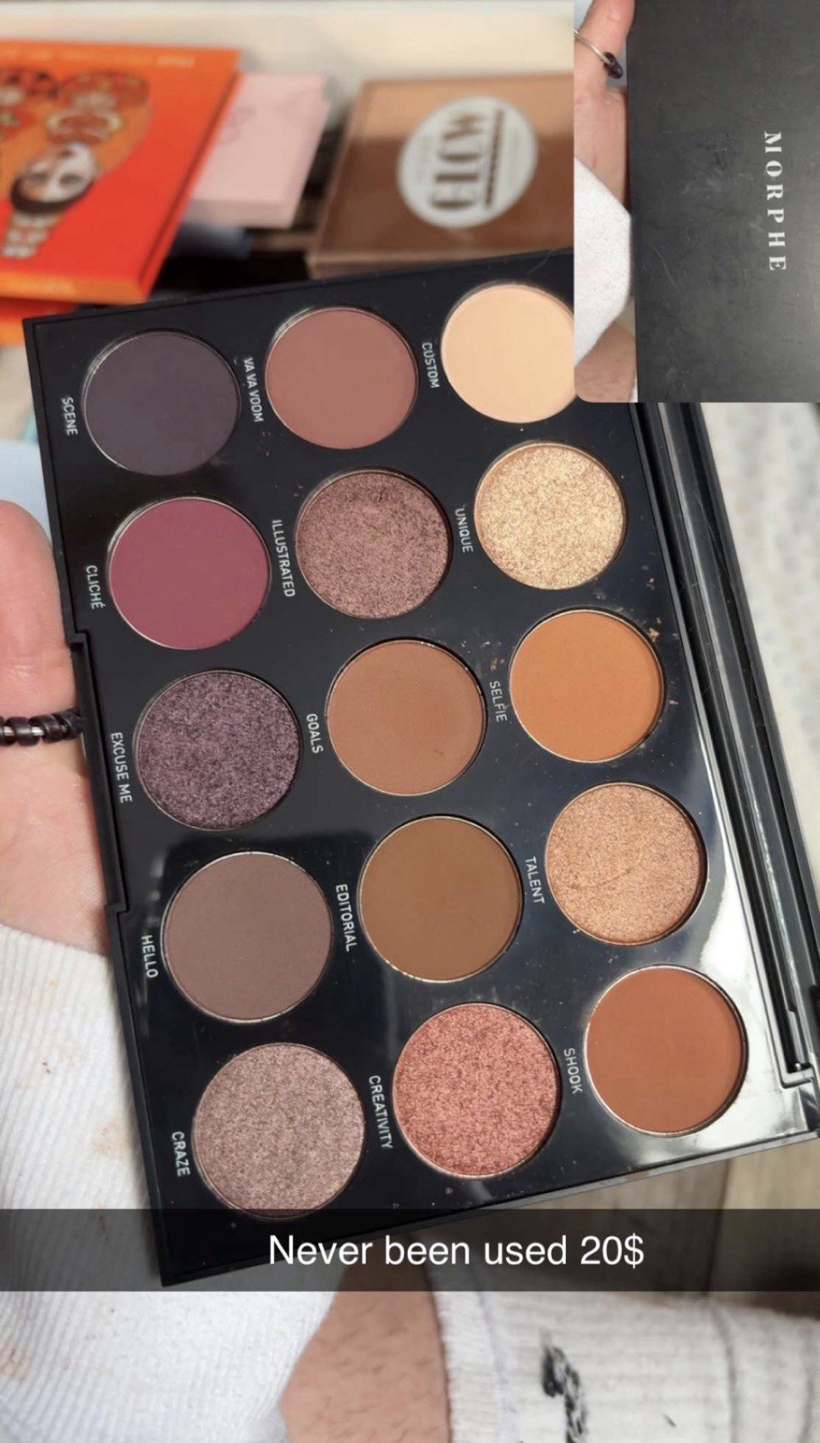 Ace Beaute, Iconic, Morphe, Kleancolor Full Size Makeup Palettes Glow Highlight…
