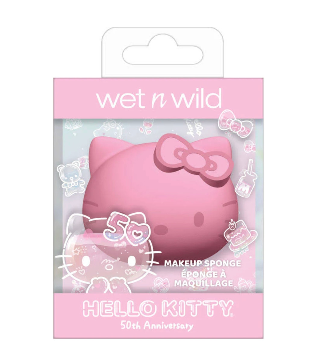 Wet n Wild Hello Kitty 50th Anniversary Makeup Brush Set+Sponge