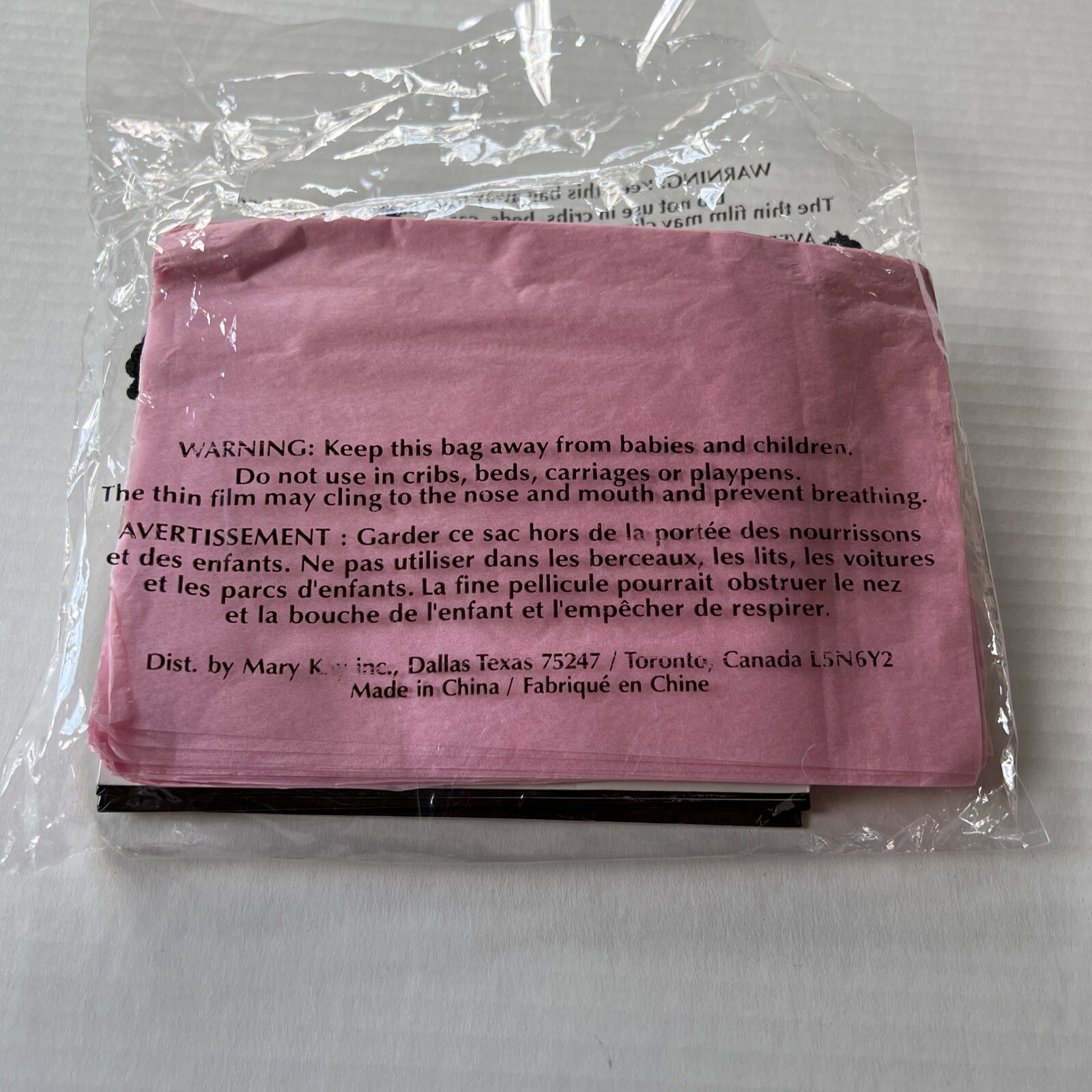 5 Pack Of Mary Kay Sample/Gift Bags-Brand New! And Includes 10Pink Tissue Papers