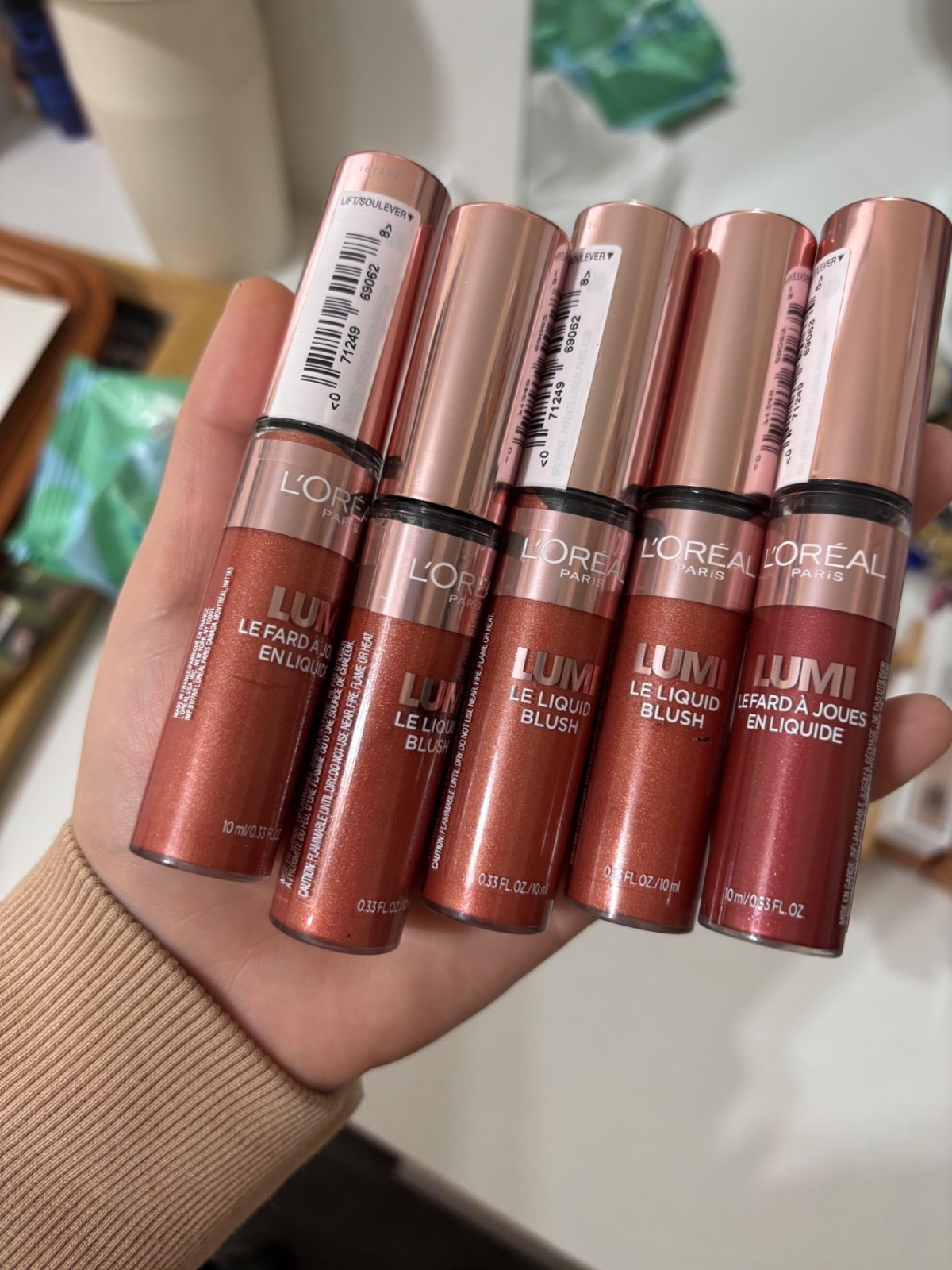 100 pieces make up lot wholesale nyx elf milani L’Oréal