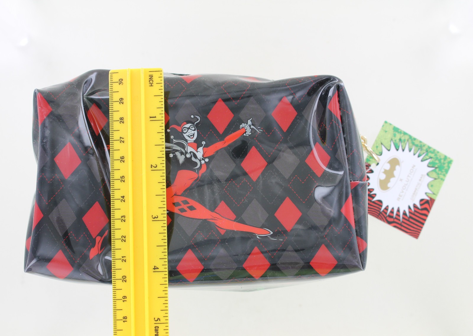 New Revolution Makeup Harley Quinn Lot – Cosmetic Bag, Eyeshadow Palette, Sponge