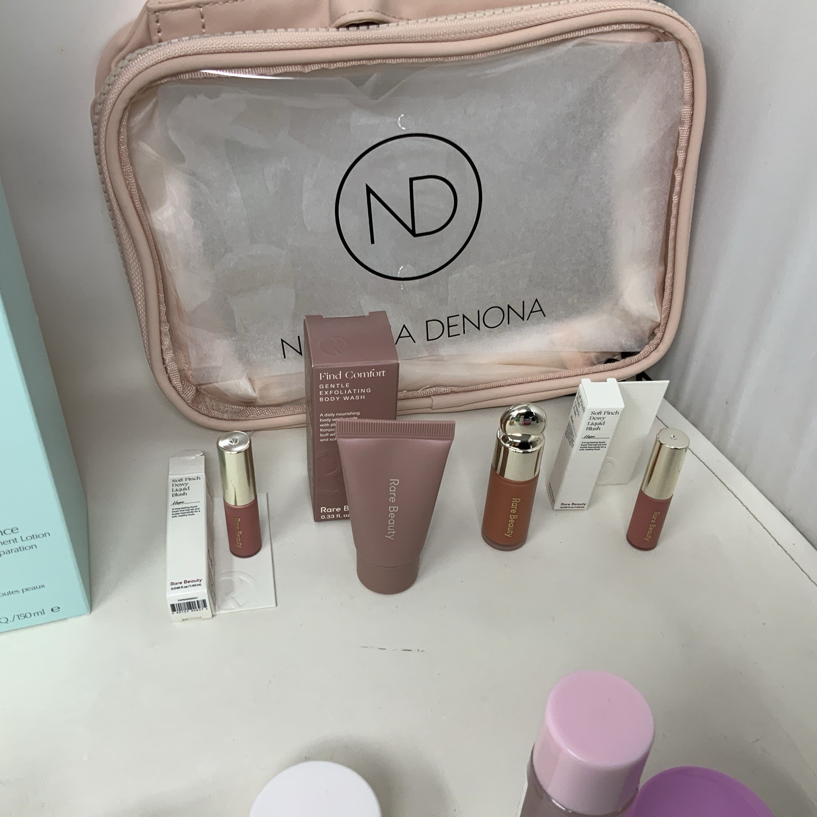 Huge Lot Of 39 Pieces Hudabeauty & Rare Beauty Full,travel & Mini Size
