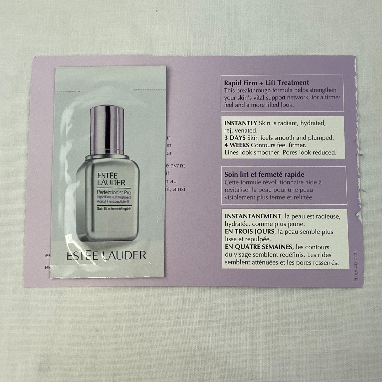 Estee Lauder Hydra Rescue Advanced Night Repair Perfectionist Pro Sample LOT B64