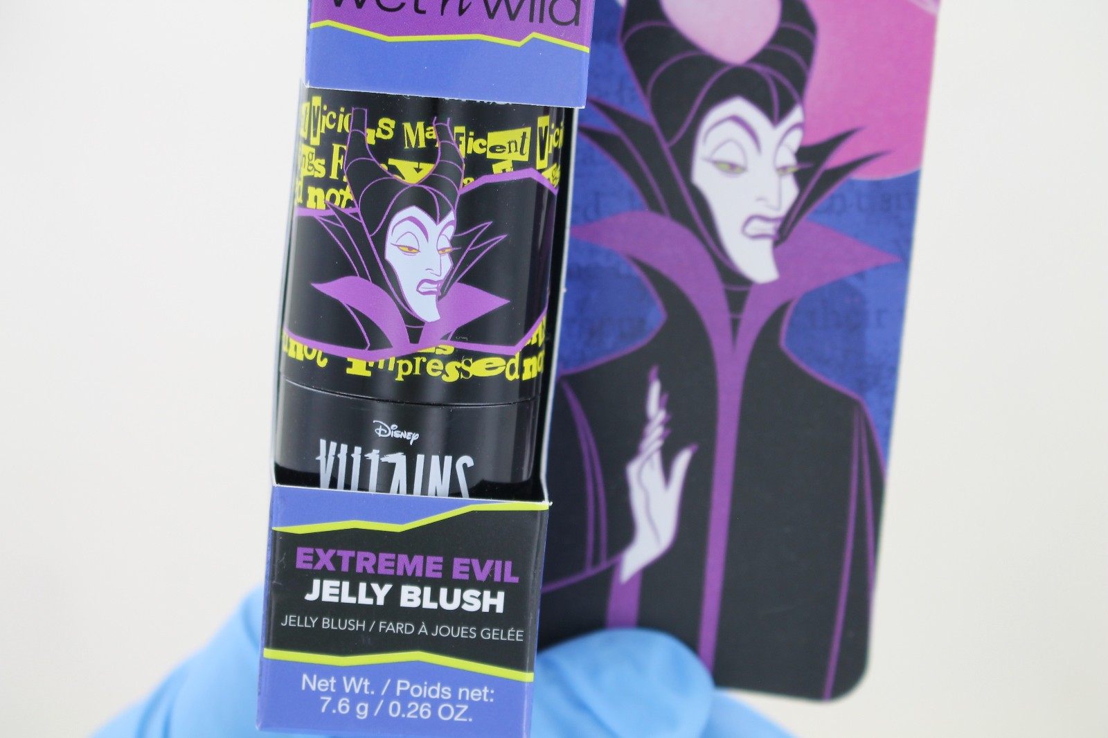 New Wet N Wild Disney Villains Lot – Maleficent – Bag, Lip, Blush, Highlighter