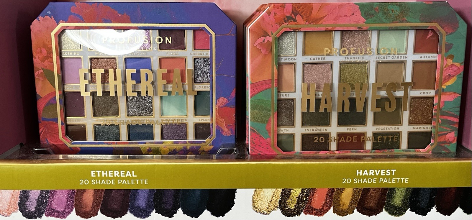 Profusion Cosmetics Superbloom Limited Ed.; Assorted Palettes, Blush, Eye, Lip