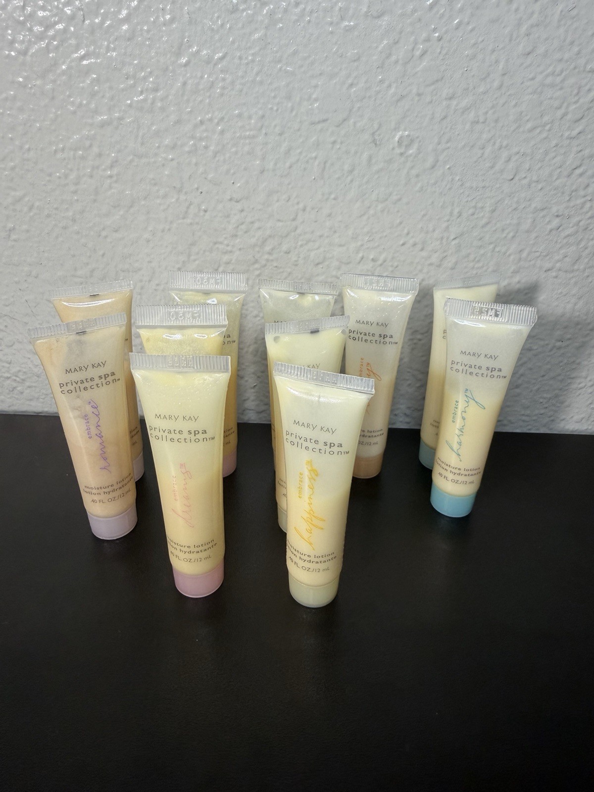 Rare Discontinued Vintage 2005 Mary Kay 11 Piece Moisture Lotion Lot, Brand New