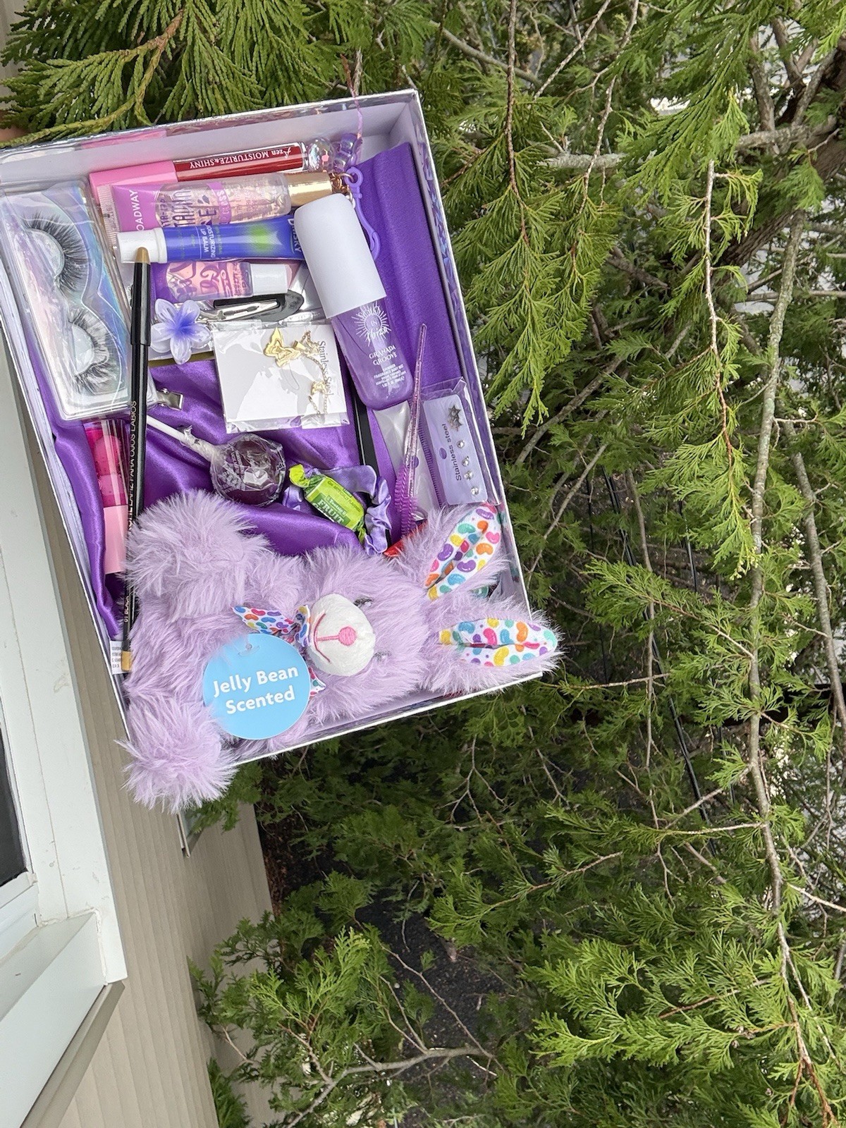 Broadway Mixed Makeup Lot False Eyelashes Lip Gloss Accessories Jelly Bean Plush