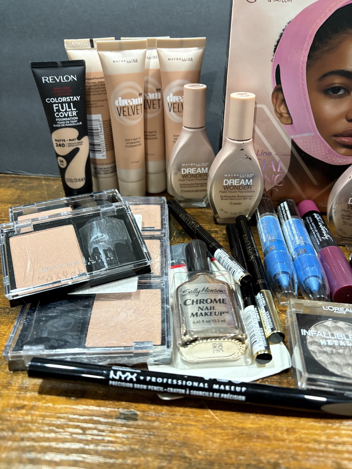 30 Pc Name Brand Mixed Makeup Wholesale Lot Maybelline L’Oreal NYX Revlon Etc