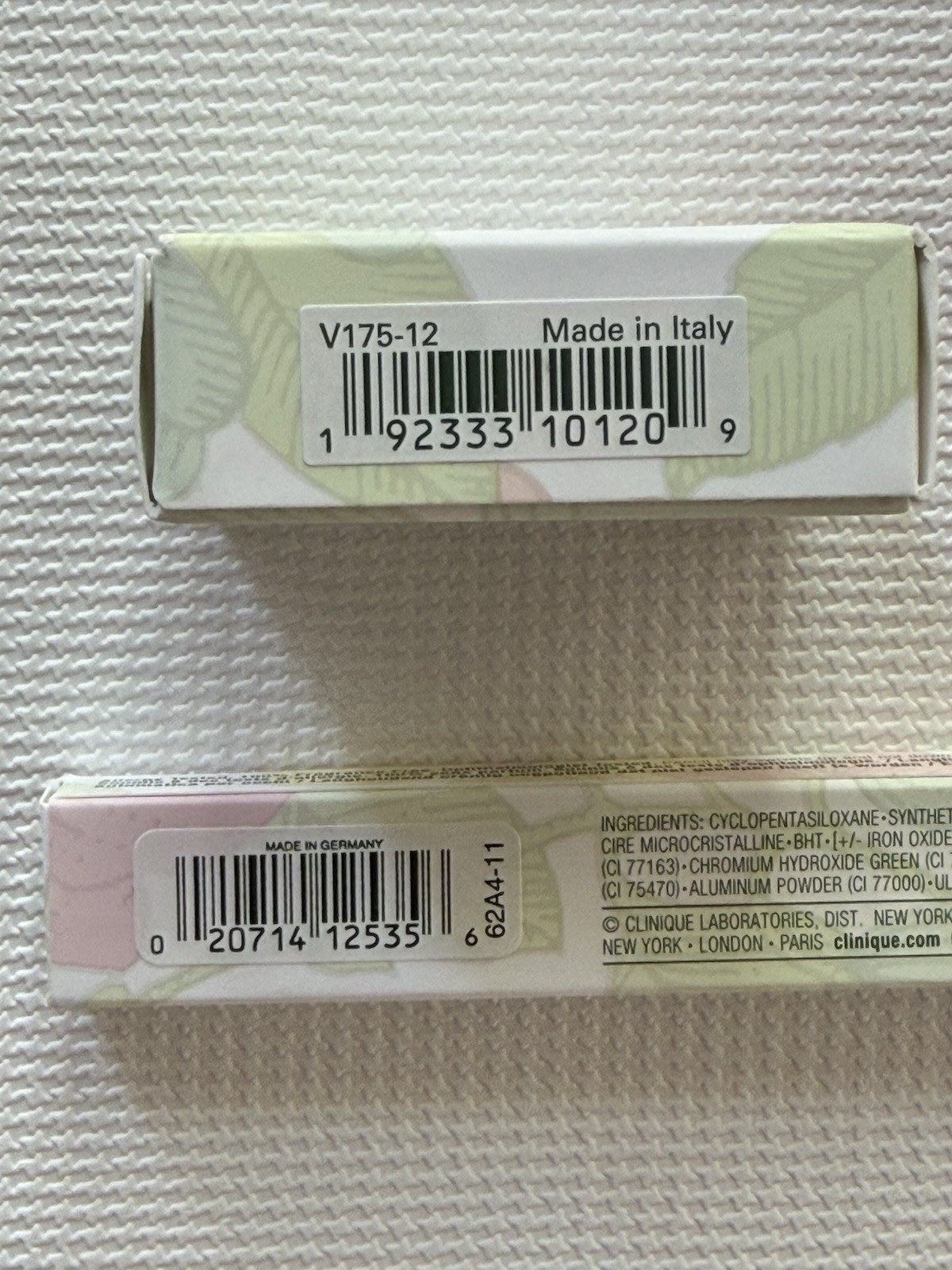 COMBO Quickliner for Eyes Black-Brown 11 + Clinique Cheek Pop Blush 12 Pink Pop