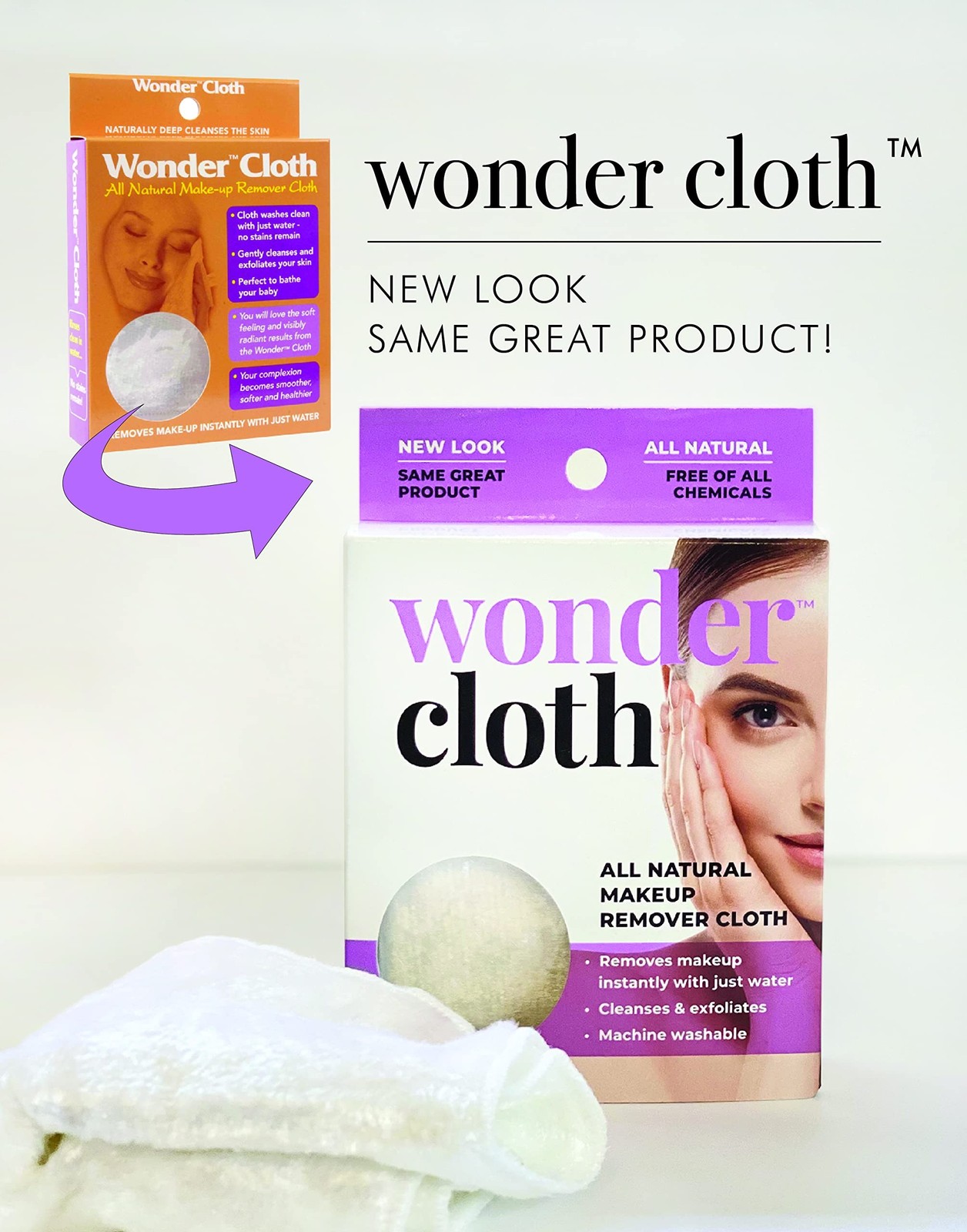 Wonder Cloth Make-Up Remover 1 Count (Pack of 1)