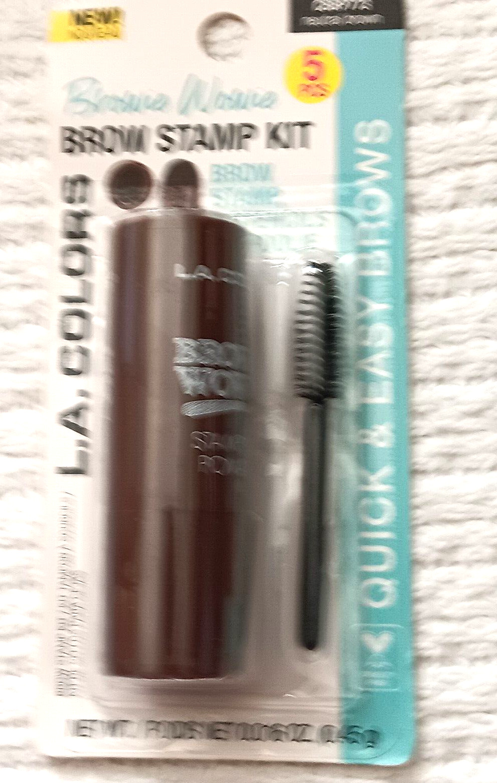 L A Colors Neutral Brown Brow Stamp Kit Wet n Wild Deep Tinted Skin Veil Lot