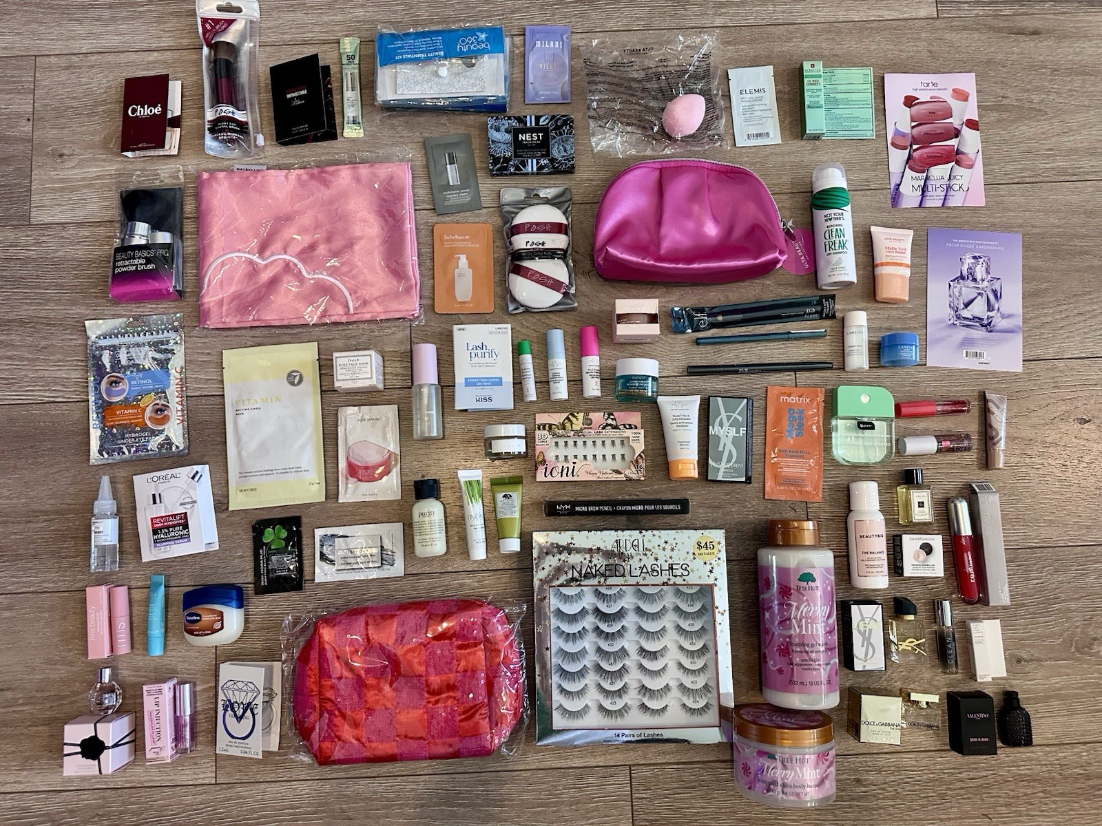 72 Piece Mixed Lot Box! Beauty Makeup Skin Care, Full Size, Deluxe, Perfume