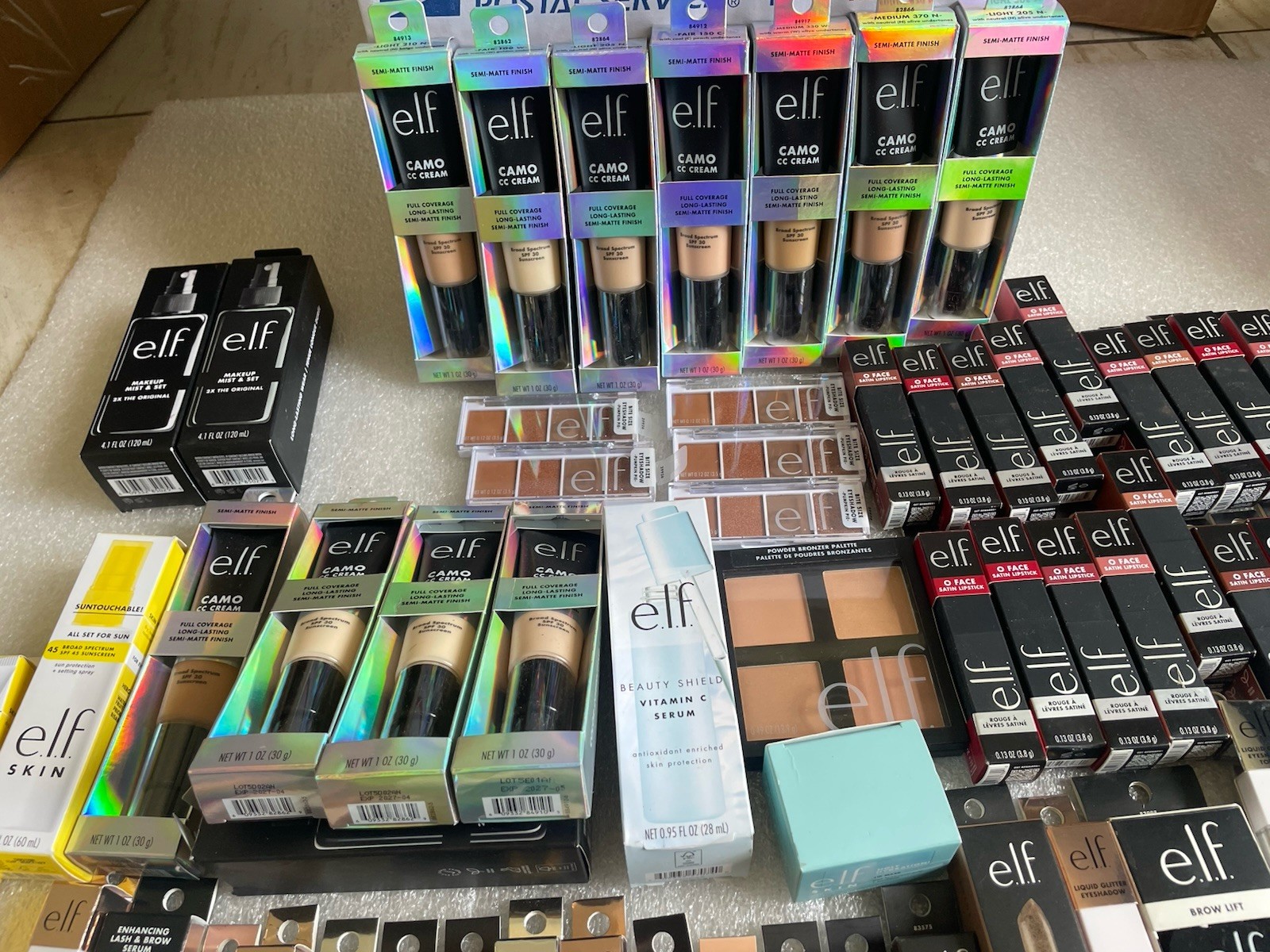 100 X Elf Mixed Makeup Lot Assorted With Duplicates View