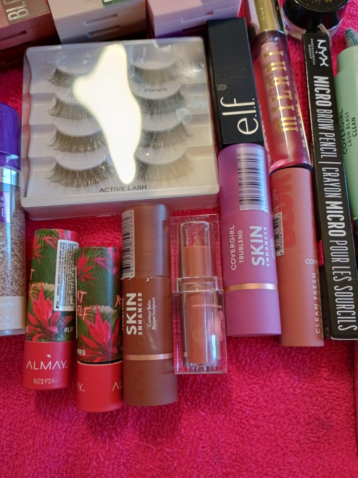 Makeup Bundle CoverGirl, L’Oreal, Maybelline, Almay, Rimmel – All NOT Sealed