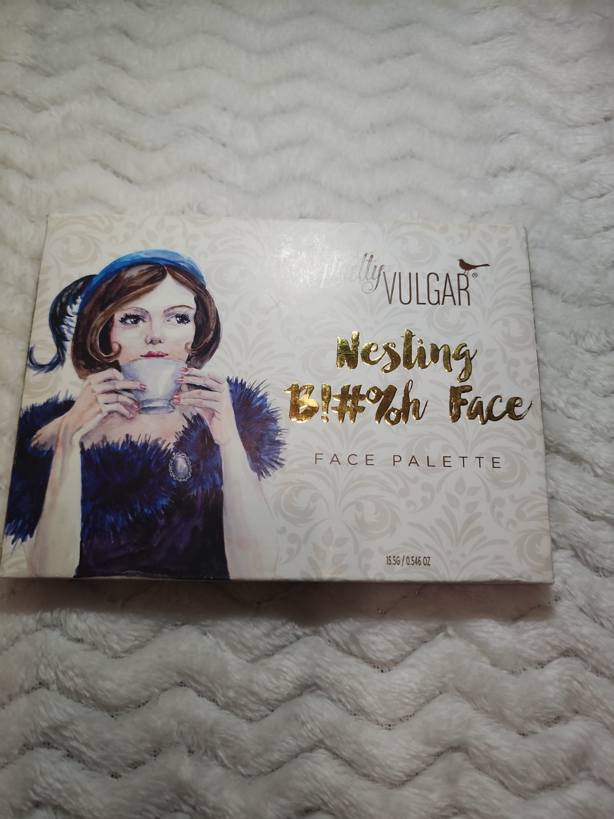 Pretty Vulgar Makeup Vanity Box Gift Set Nesting B Face Palette Concealer Nail