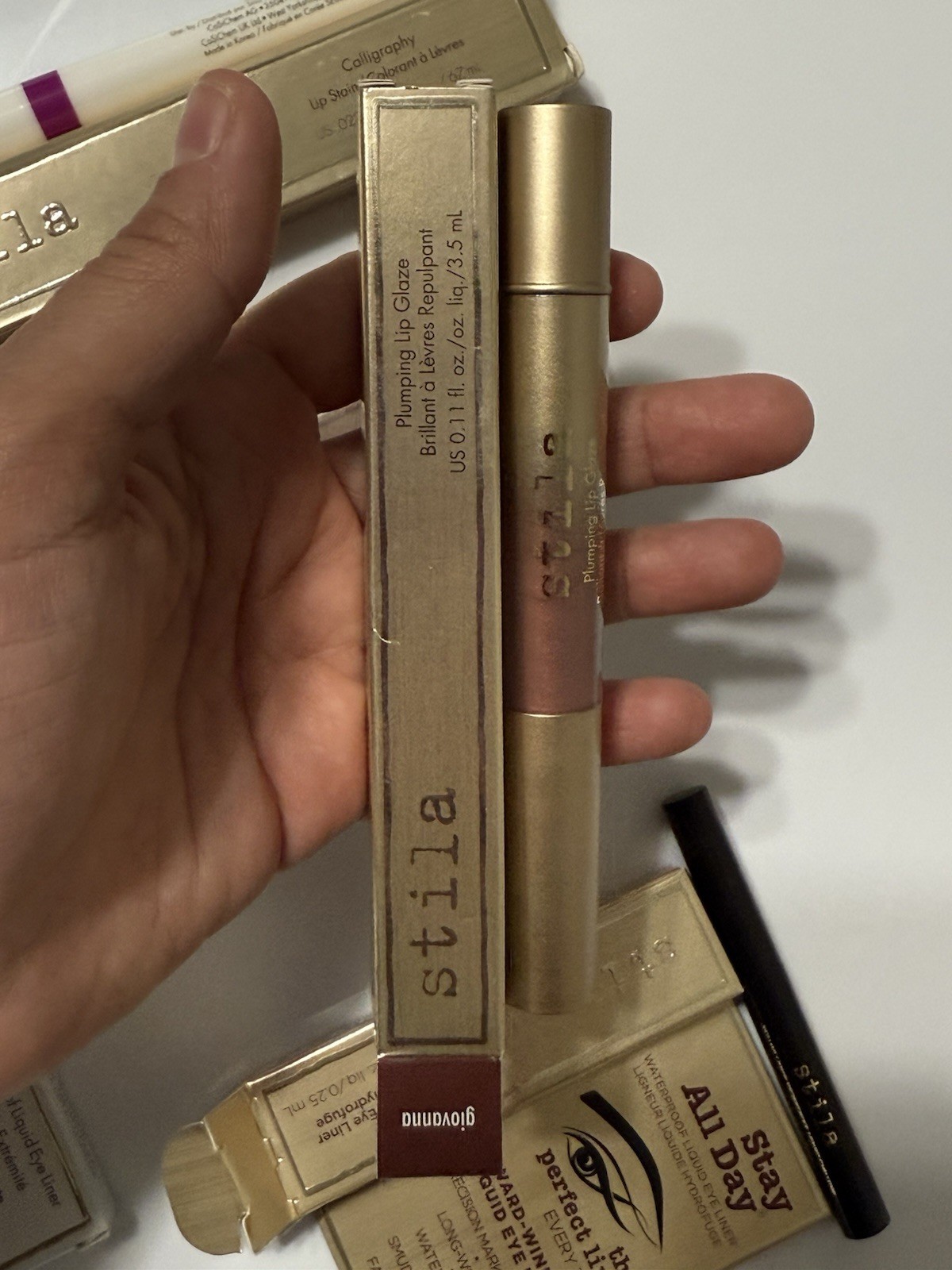 Stila Cosmetics Full-Size – Lip And Eye bundle