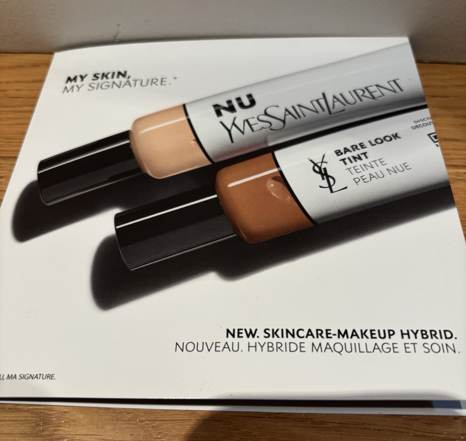 NWT NU YSL Makeup Hybrid Samples 4-pack.
