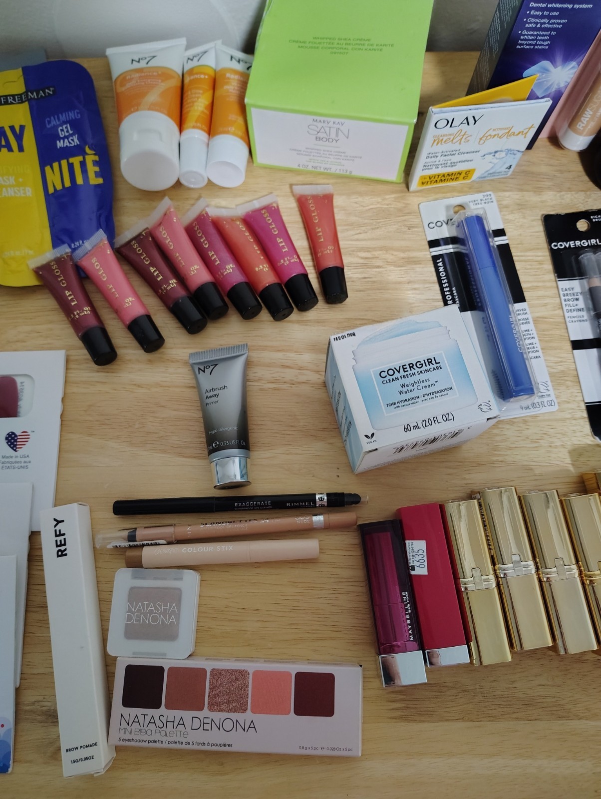Lot Of 84 Pieces Of Beauty, Hair & Skin Care + Free Gifts!