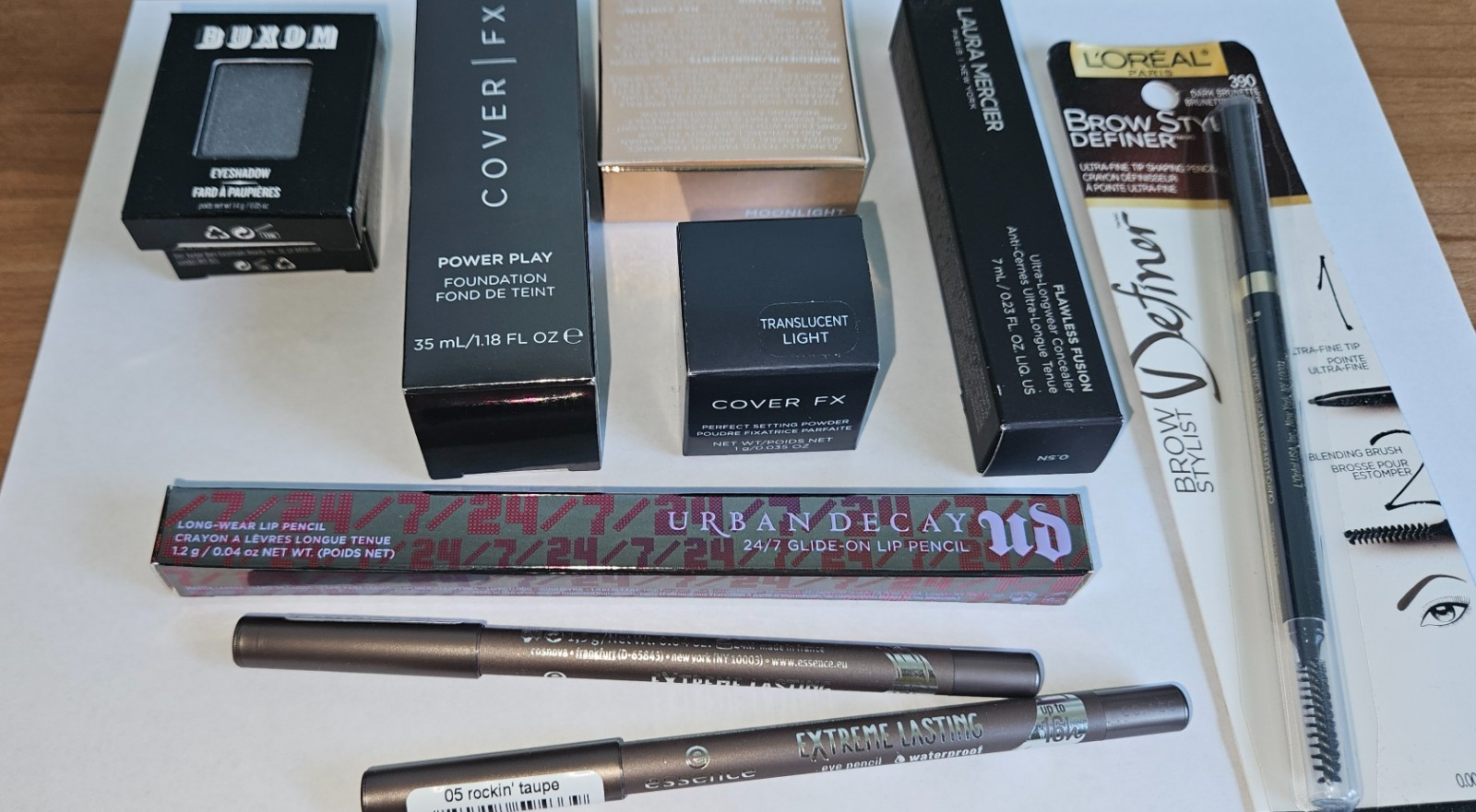 Makeup Lot (9) Laura Mercier Urban Decay Cover FX Various Items NEW