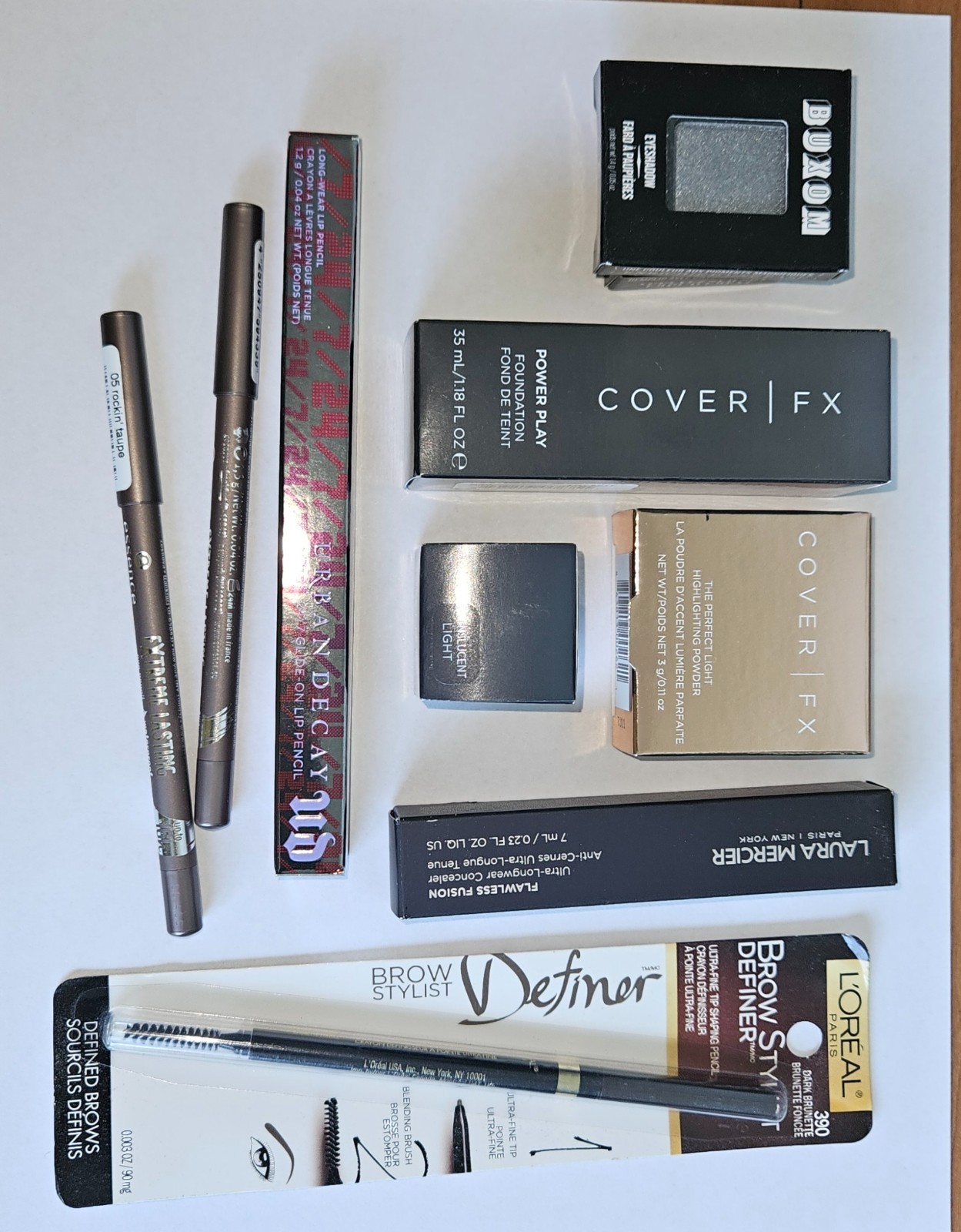 Makeup Lot (9) Laura Mercier Urban Decay Cover FX Various Items NEW