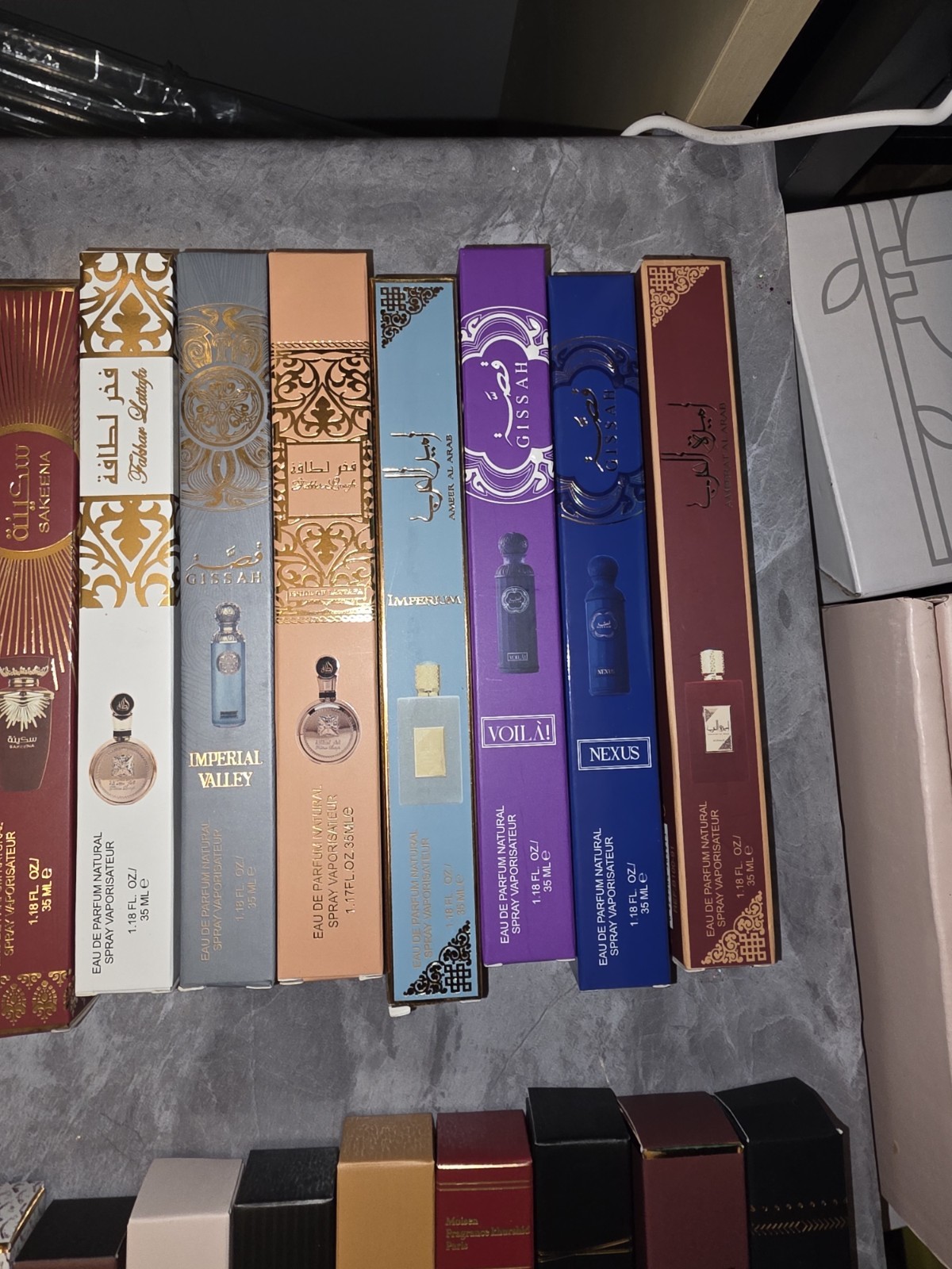 24 pieces YARA, Club de Nuit Perfume Lot 1.17-1.35 FL OZ La Vida Es Bella, Asad