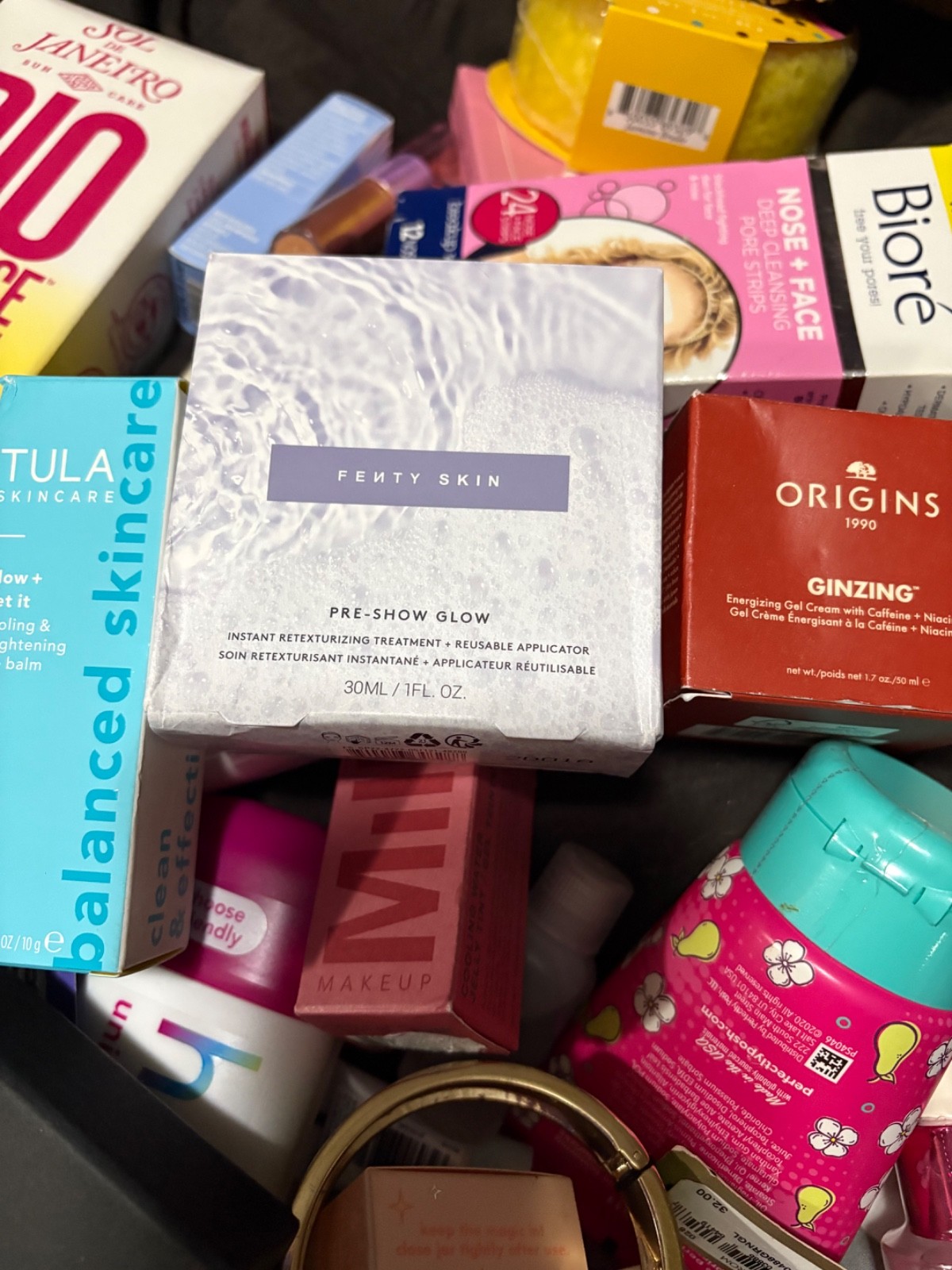 Huge Beauty lot! Sephora SOL Tula Fenty MILK Ipsy Spongelle B&BW MSRP$1000+🤩💕